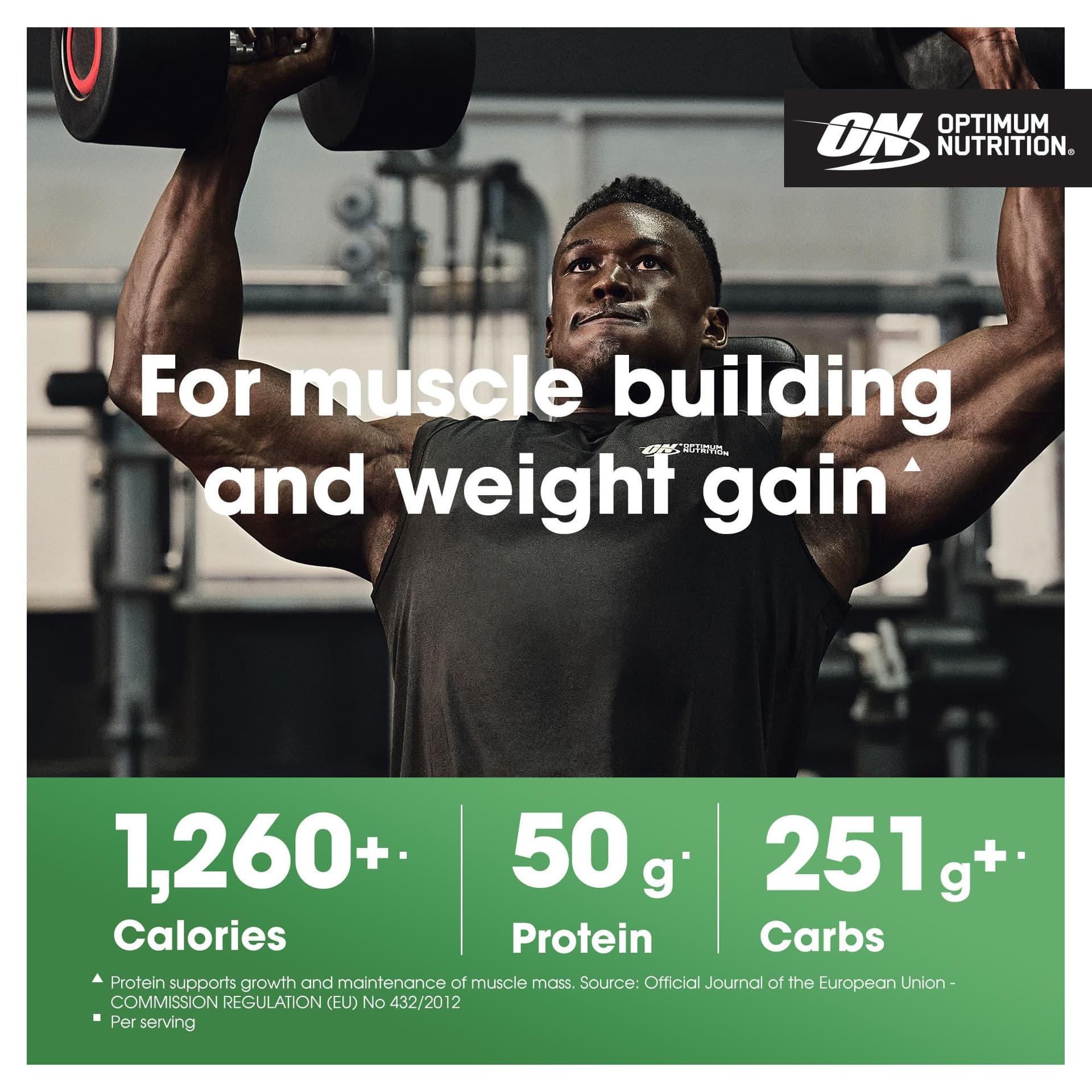 Optimum Nutrition Serious Mass Protein Powder High Calorie – Bild 3