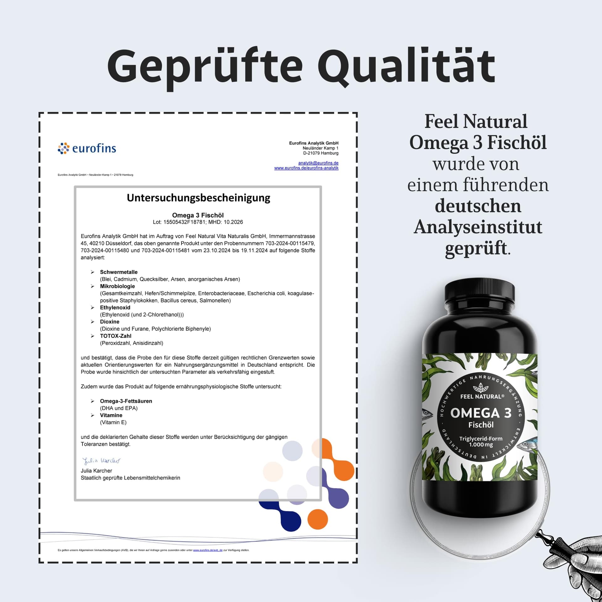 Feel Natural Omega 3 Kapseln – Bild 4