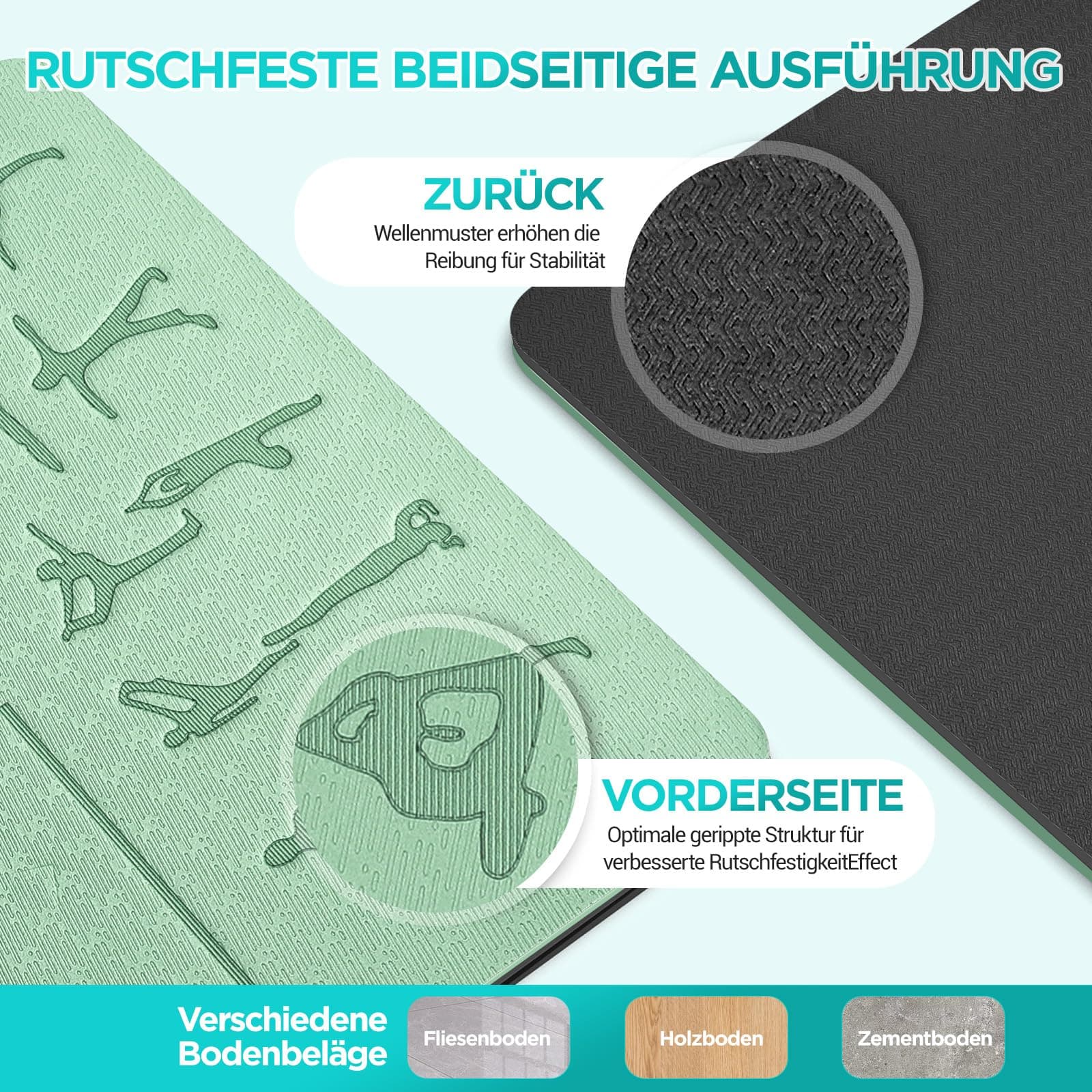 OUTDOUSE Yoga Matte – Bild 3