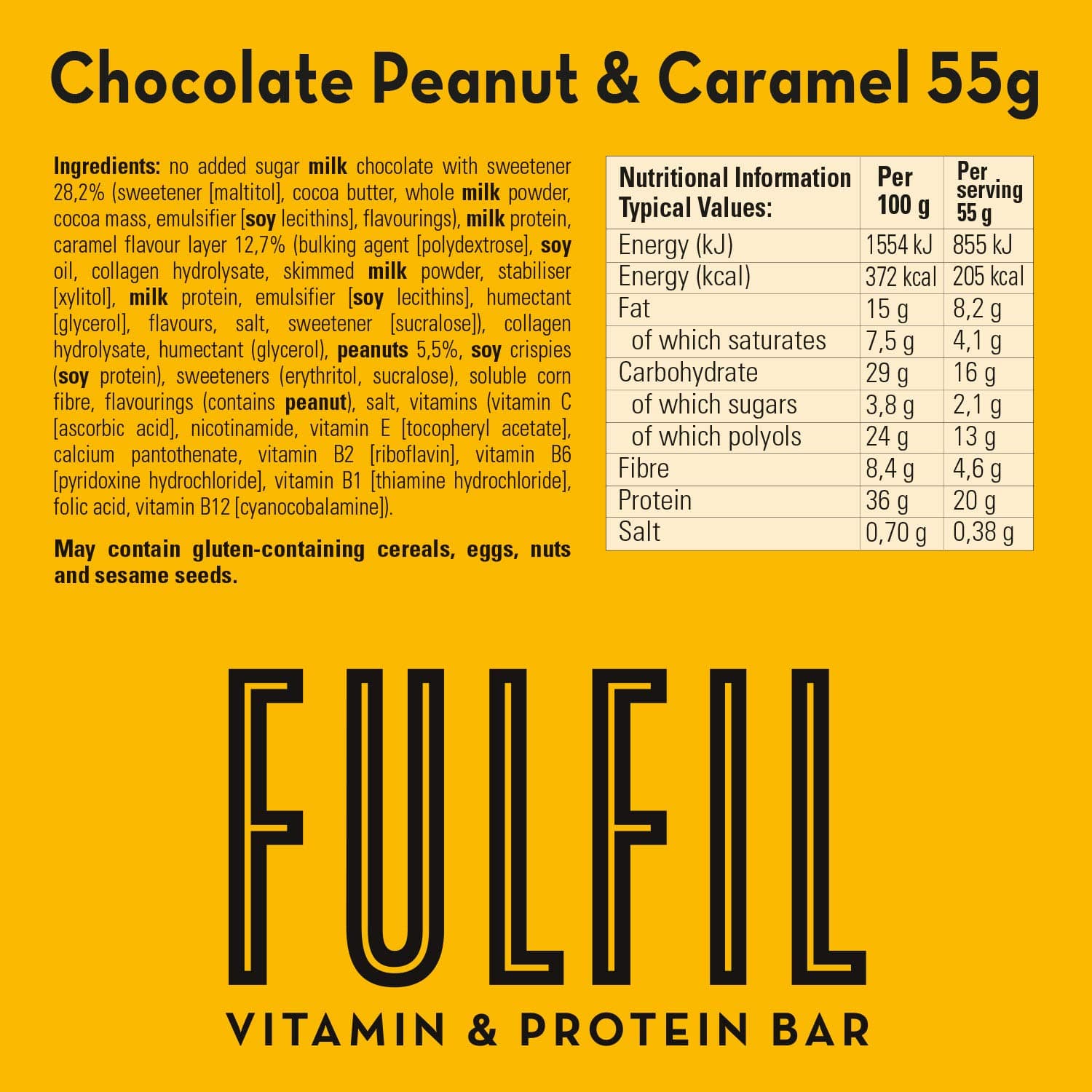 Fulfil Vitamin and Protein Bars (10 x 55 g – Bild 7