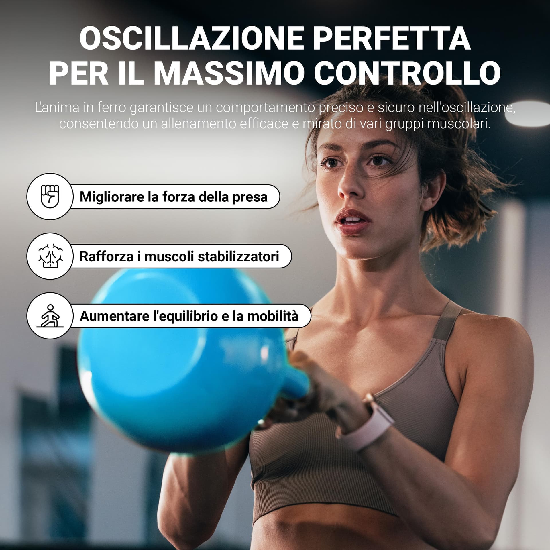 MSPORTS Kettlebell Competition 12 kg – Bild 5