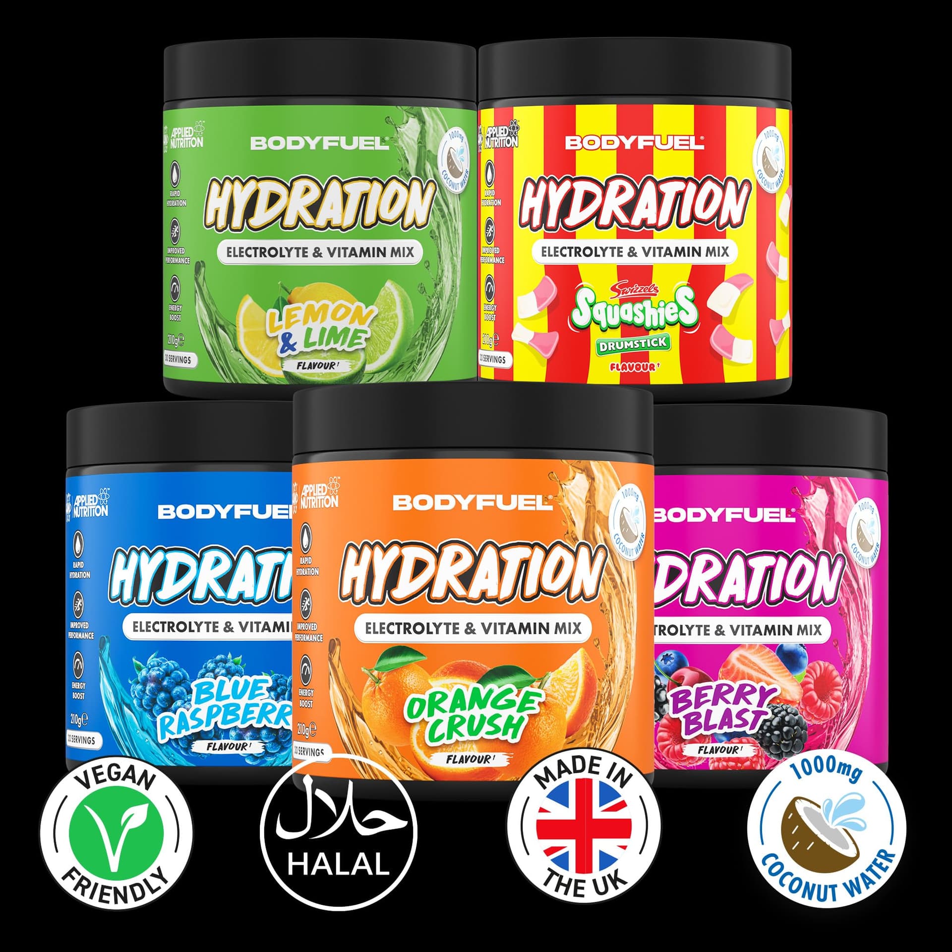 Applied Nutrition BodyFuel Hydration Electrolyte & Vitamin Powder – Bild 5