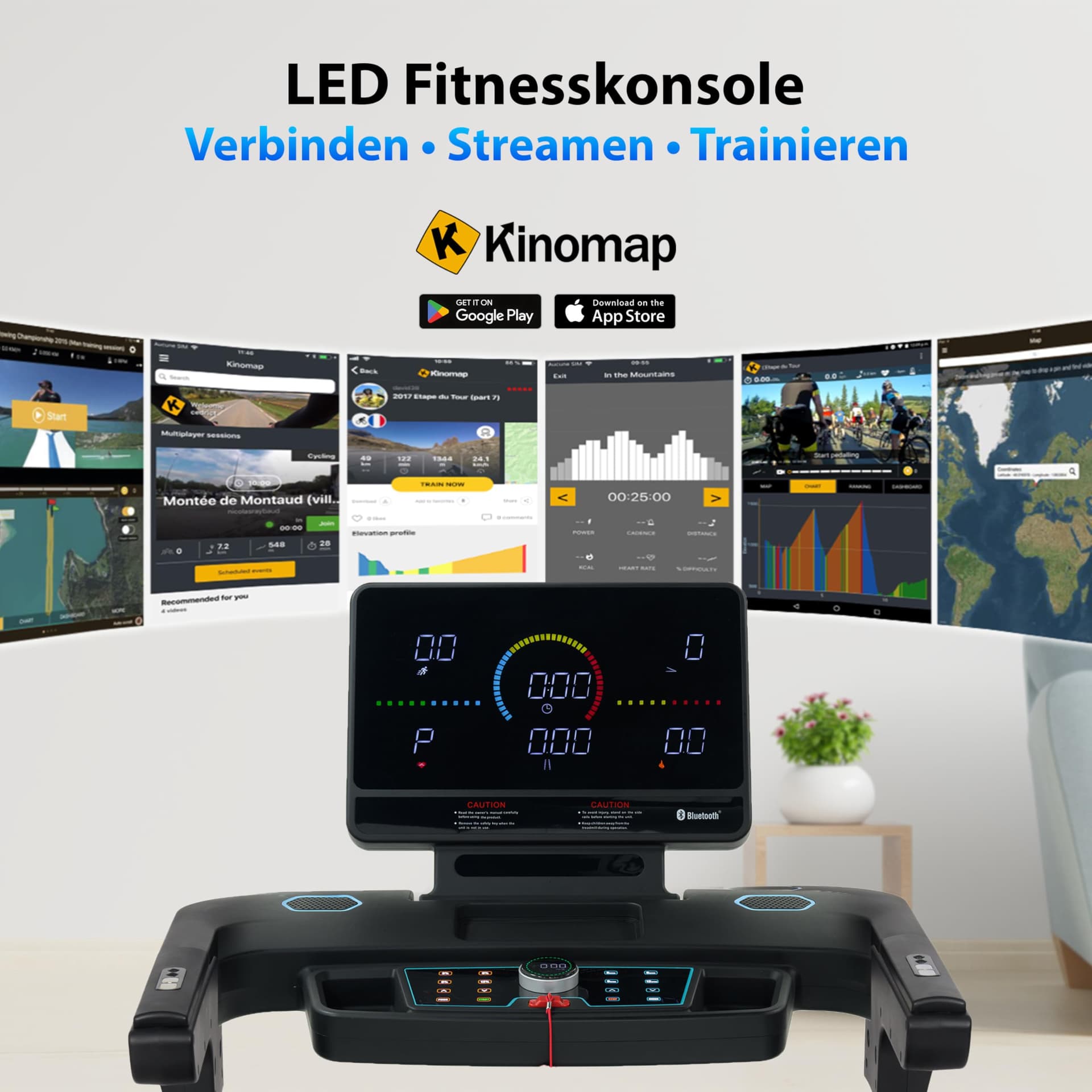 AsVIVA T16 Laufband klappbar – Bild 5