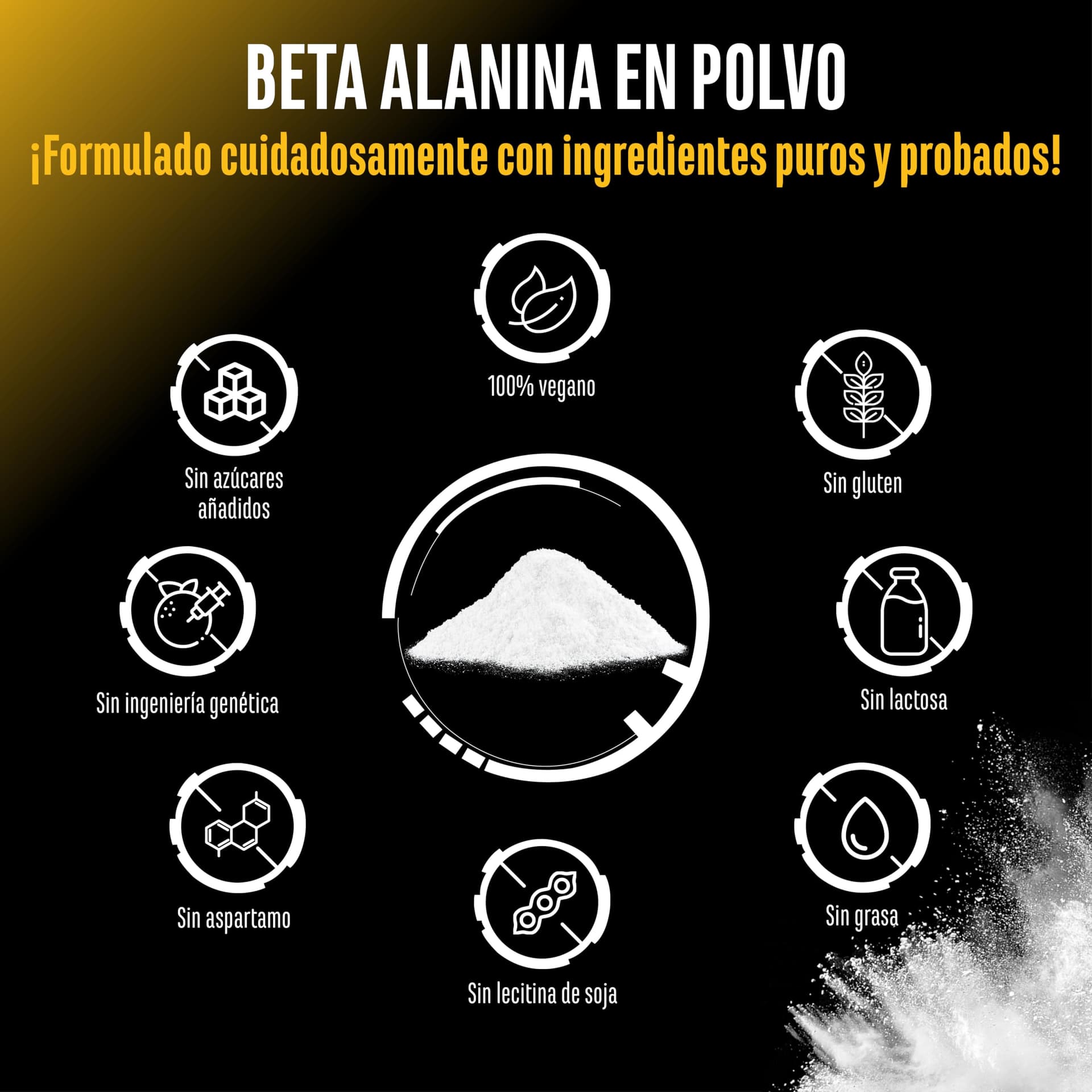Nutri Beta Alanin Pulver - 500 g – Bild 4