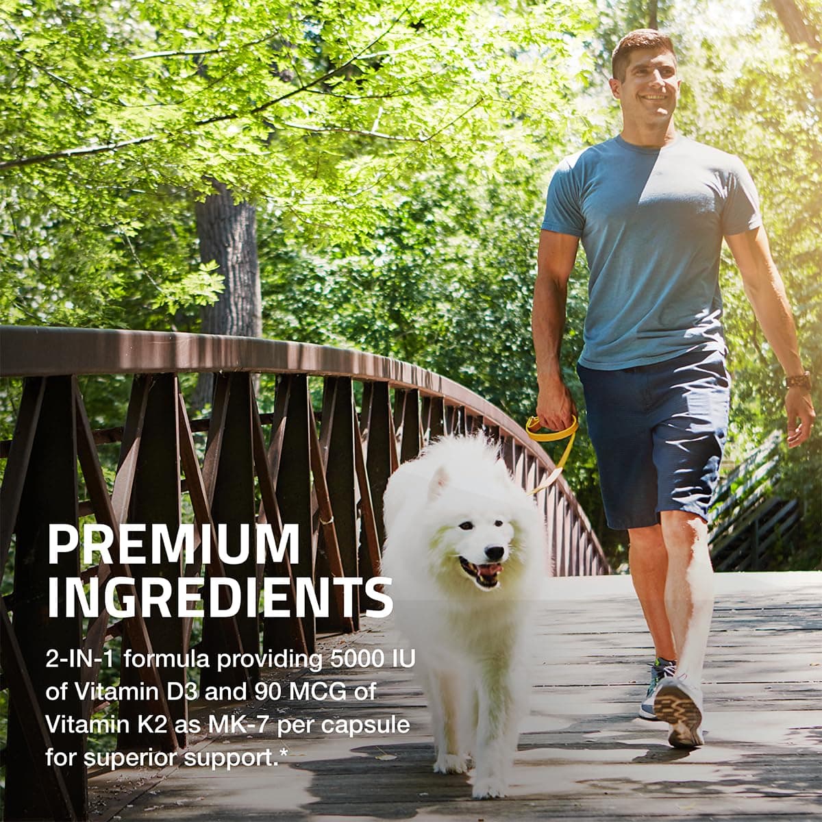 Bronson Vitamin K2 (MK7) with D3 Supplement Non-GMO Formula – Bild 4