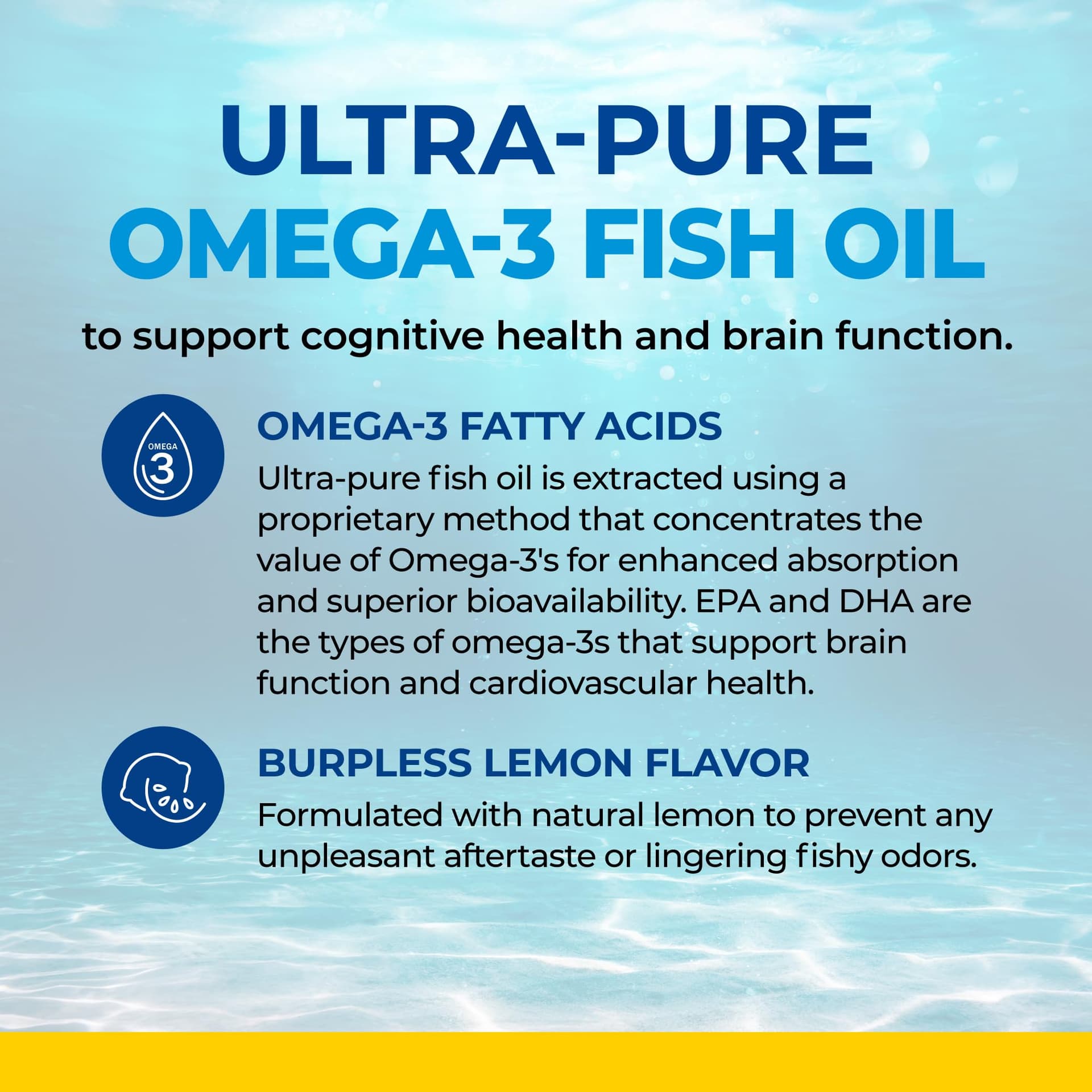 BioSchwartz Fish Oil Omega 3 EPA & DHA 2250 mg – Bild 4