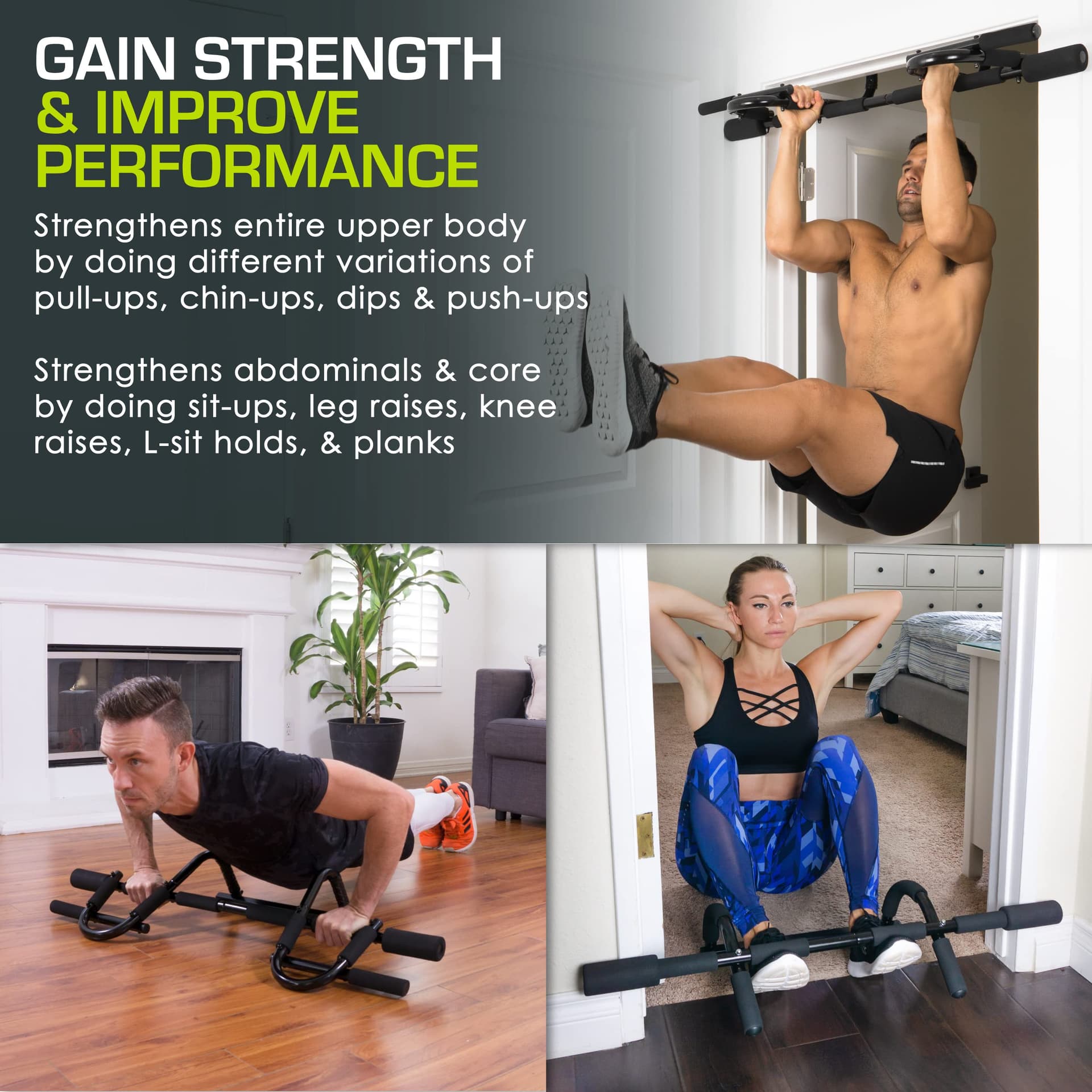 ProsourceFit Multi-Grip Chin-Up/Pull-Up Bar – Bild 6