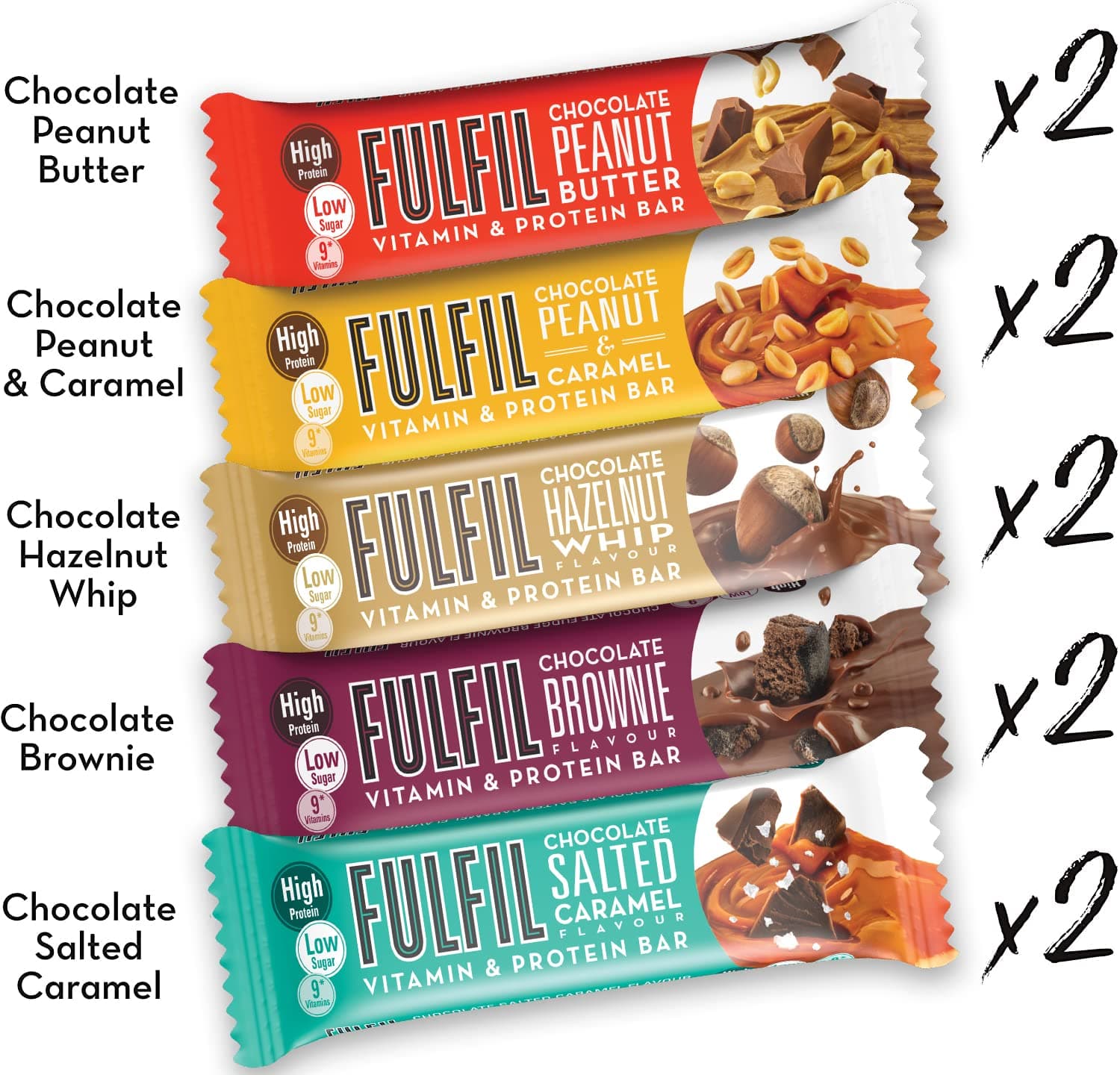 Fulfil Vitamin and Protein Bars (10 x 55 g – Bild 3