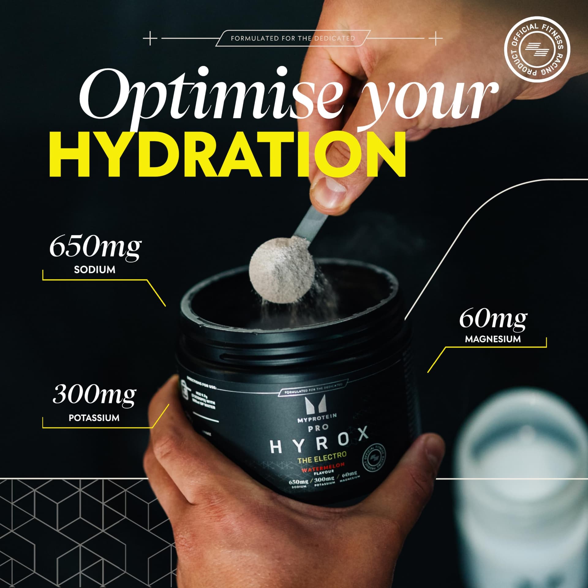 Myprotein PRO x HYROX The Electro – Bild 3