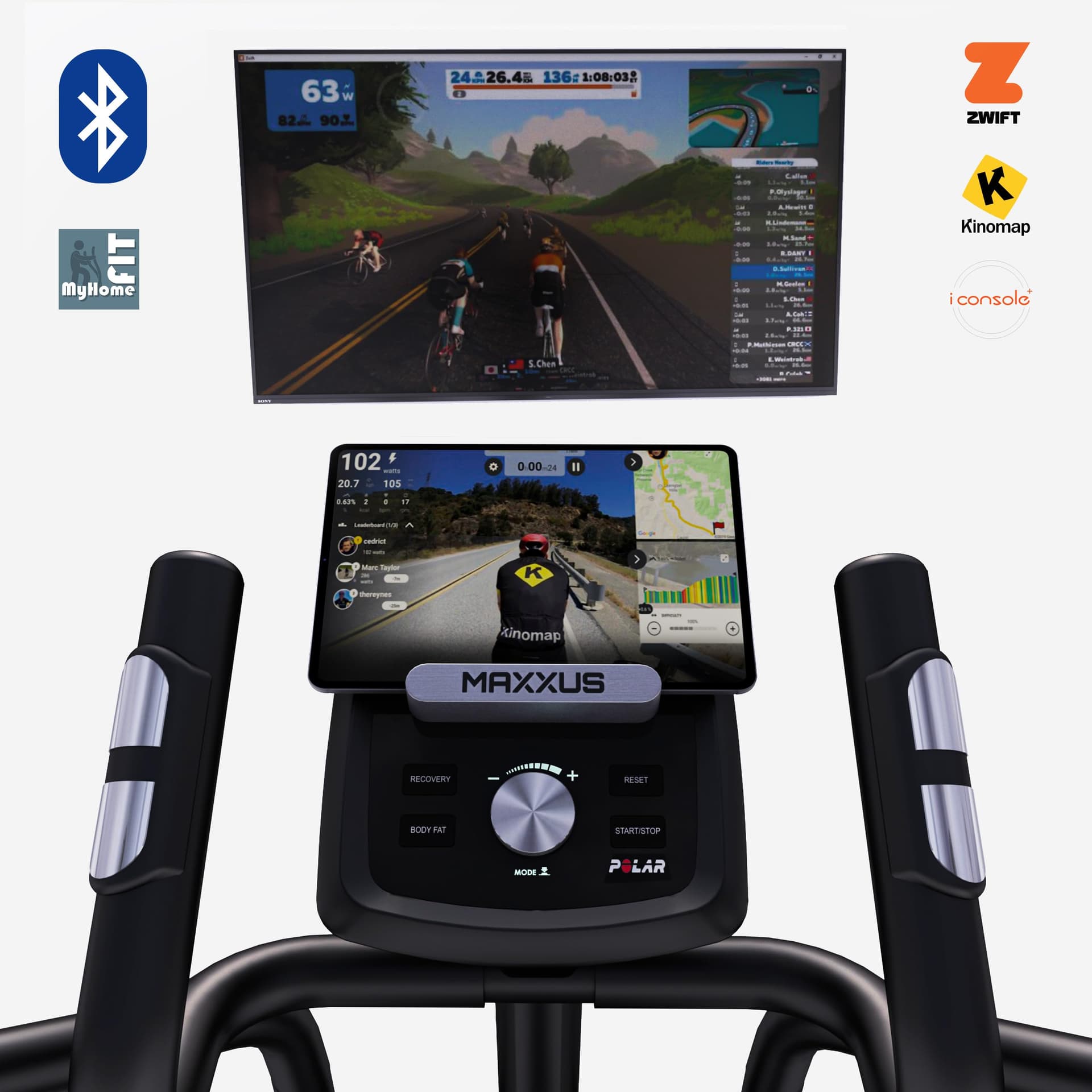 Maxxus Crosstrainer für Zuhause – Bild 8