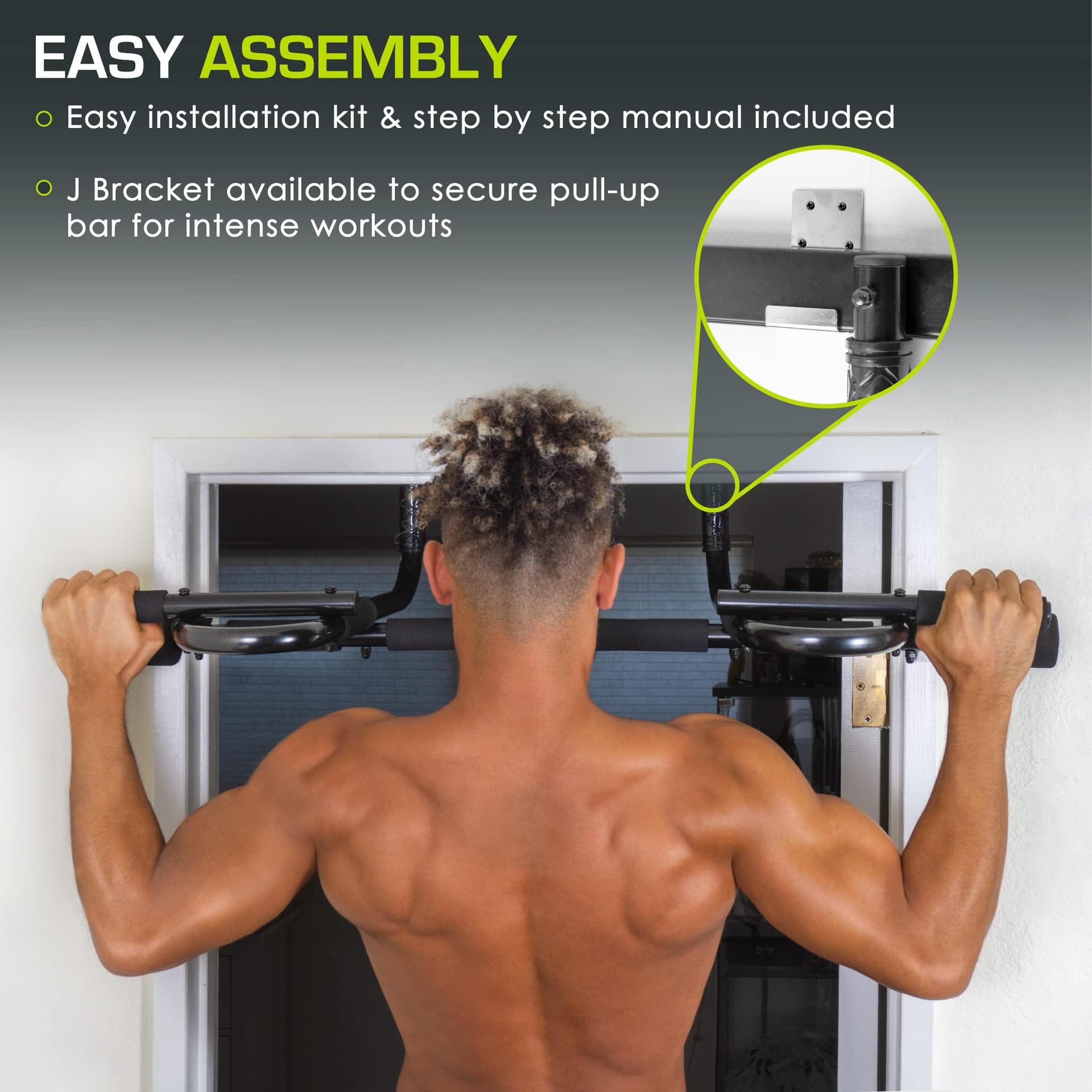 ProsourceFit Multi-Grip Chin-Up/Pull-Up Bar – Bild 5