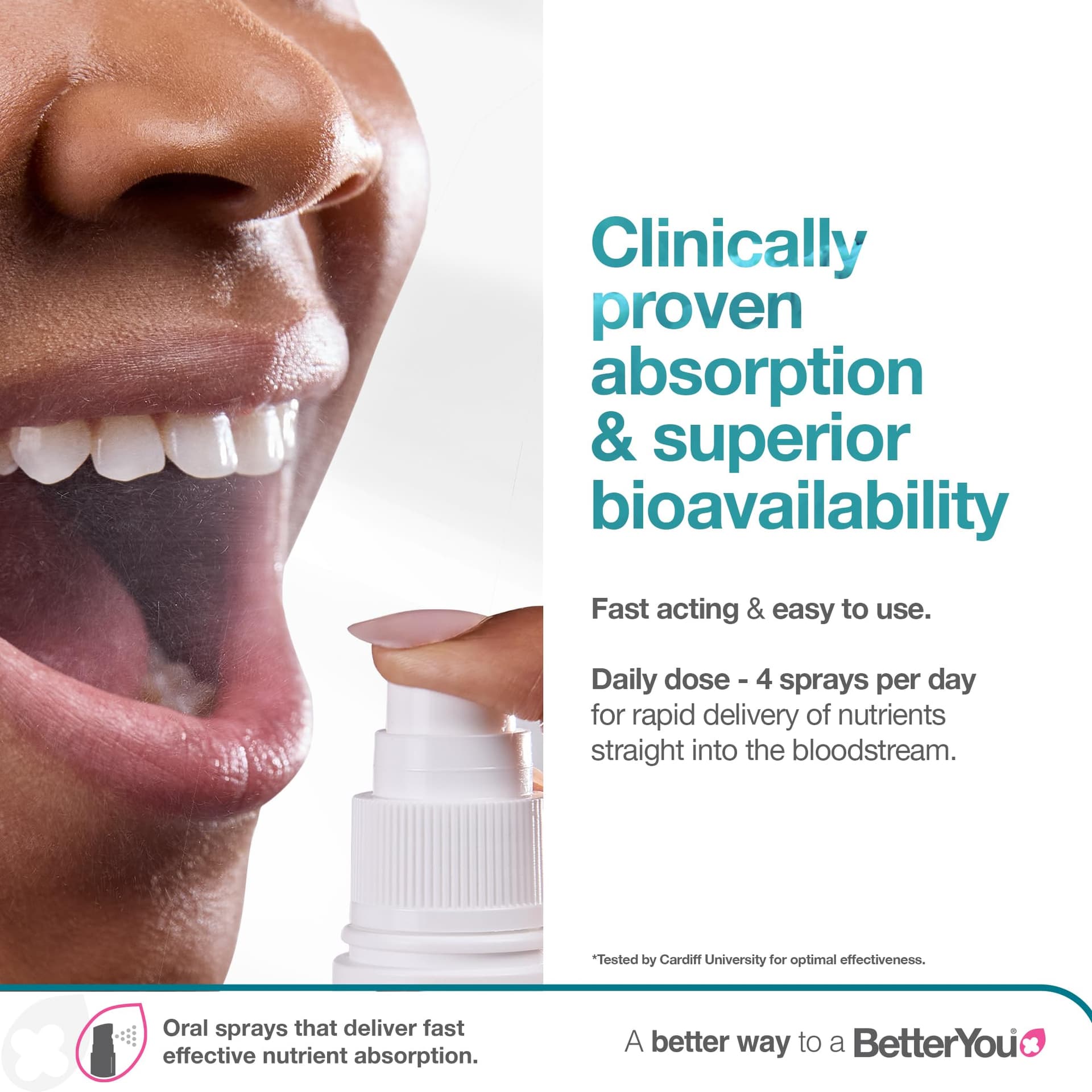 BetterYou Vitamin D3 K2 Oral Spray – Bild 5