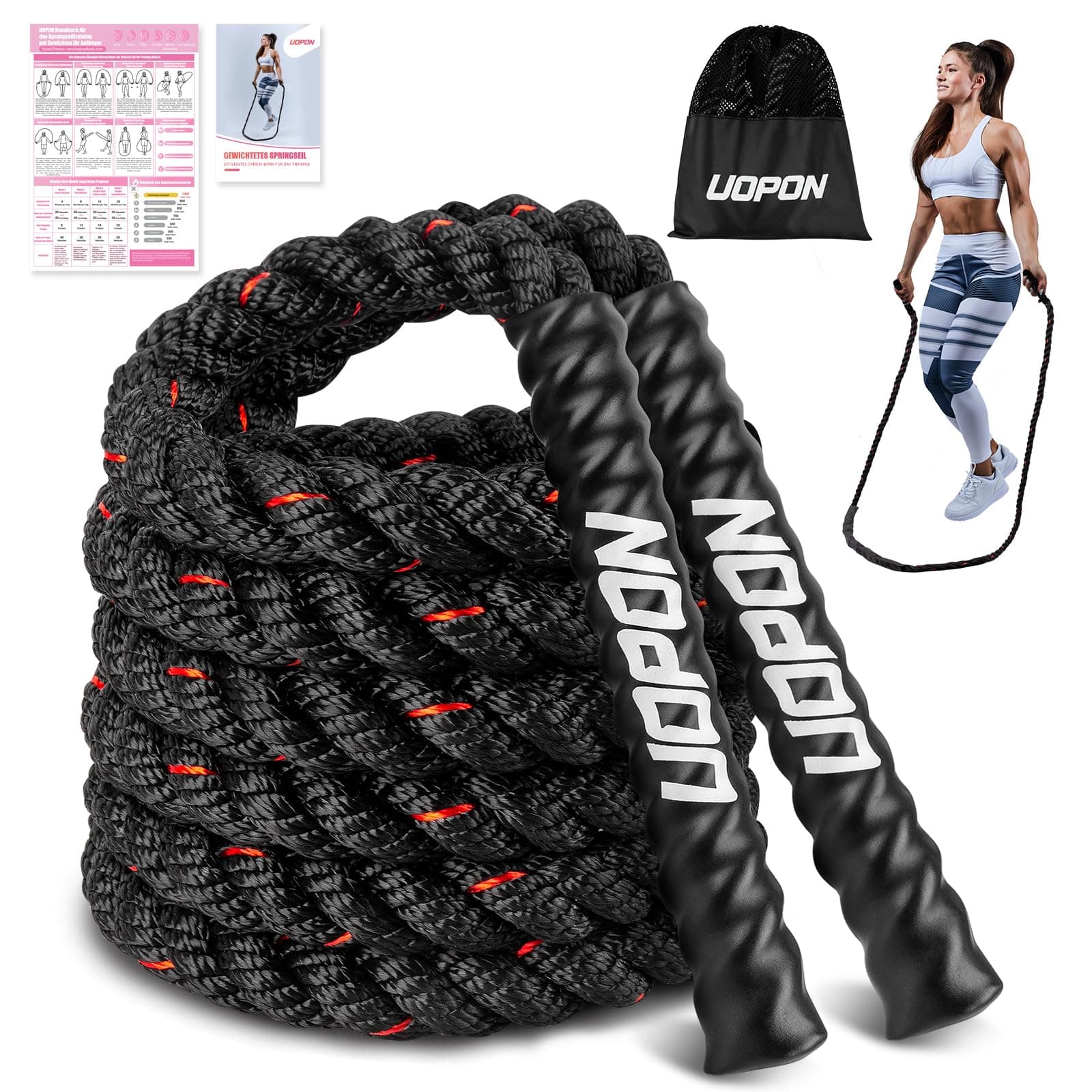 UOPON Schweres Springseil, 0,6kg