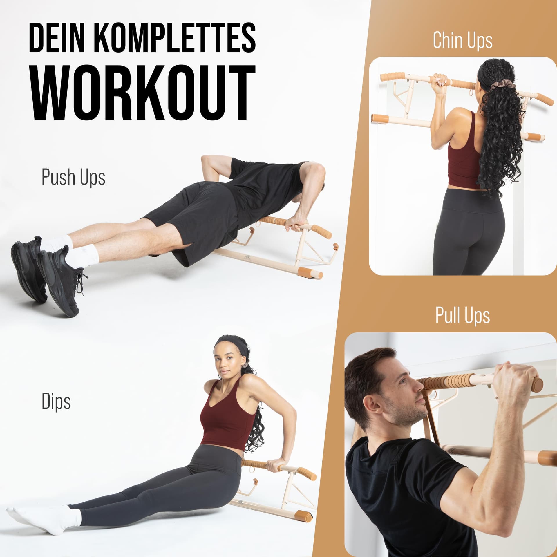 KIANA SPORTS Klimmzugstange für Türrahmen ohne Bohren & – Bild 7
