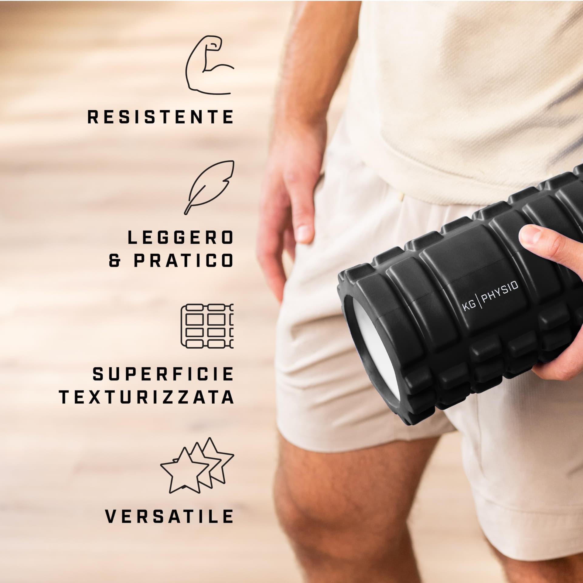 KG Physio Foam Roller for Back – Bild 2