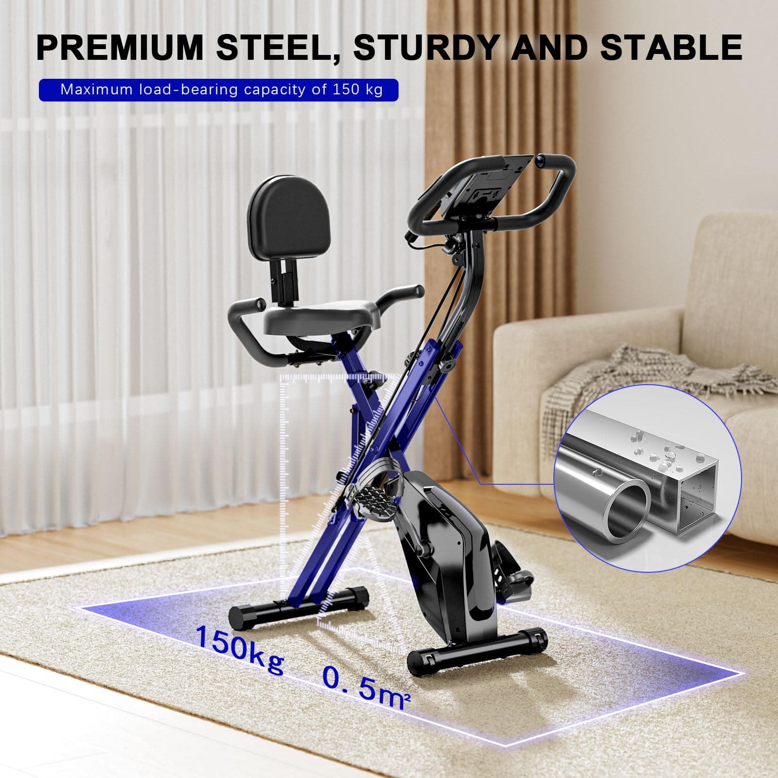Botifly Cyclette Pieghevole da Casa 4 in 1 – Bild 6