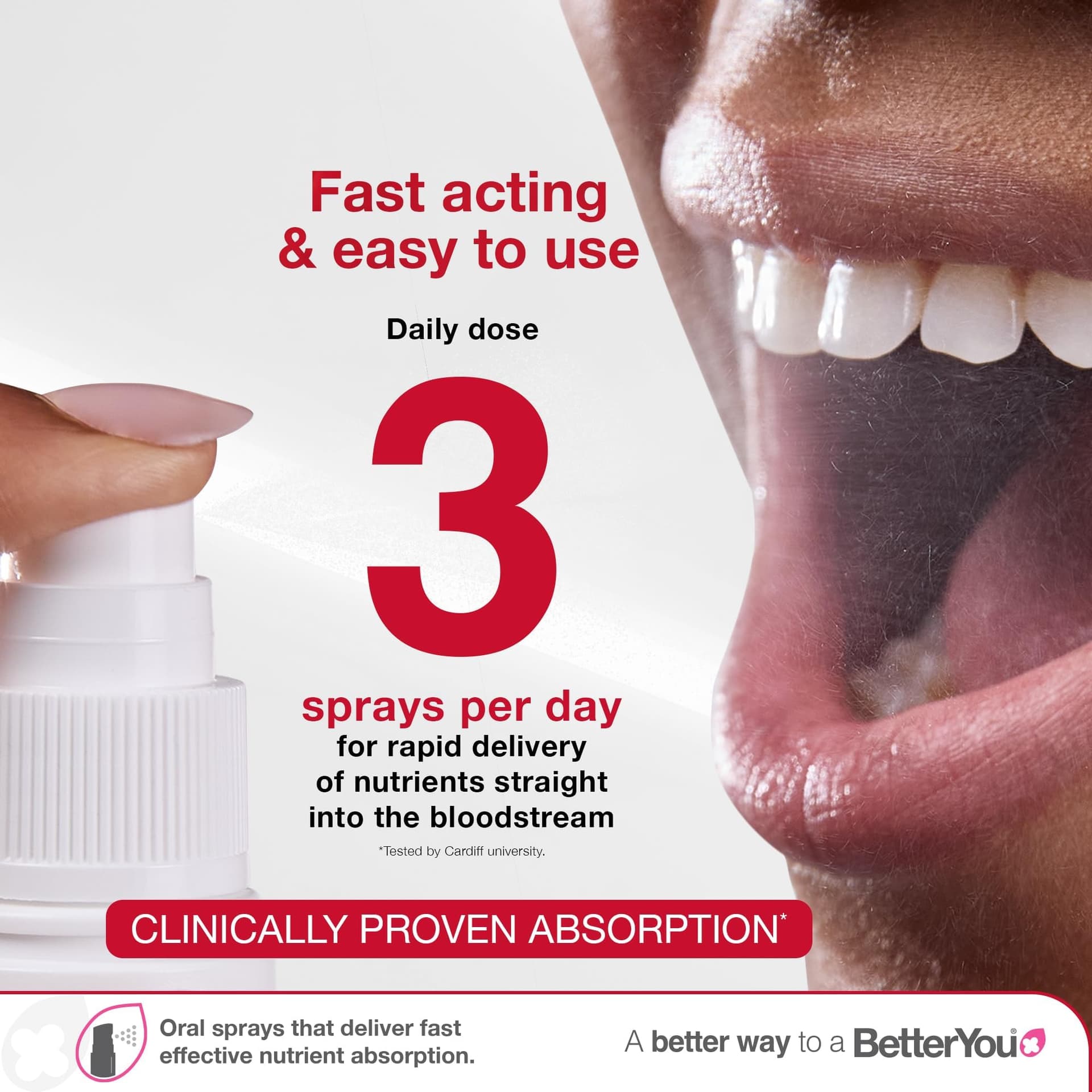 BetterYou Vitamin D3 K2 Oral Spray – Bild 5