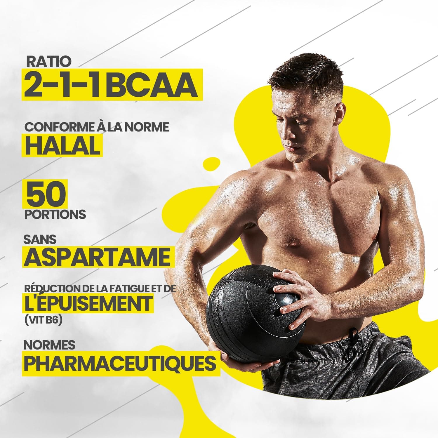 OLIMP SPORT NUTRITION BCAA Xplode Powder 500g – Bild 4