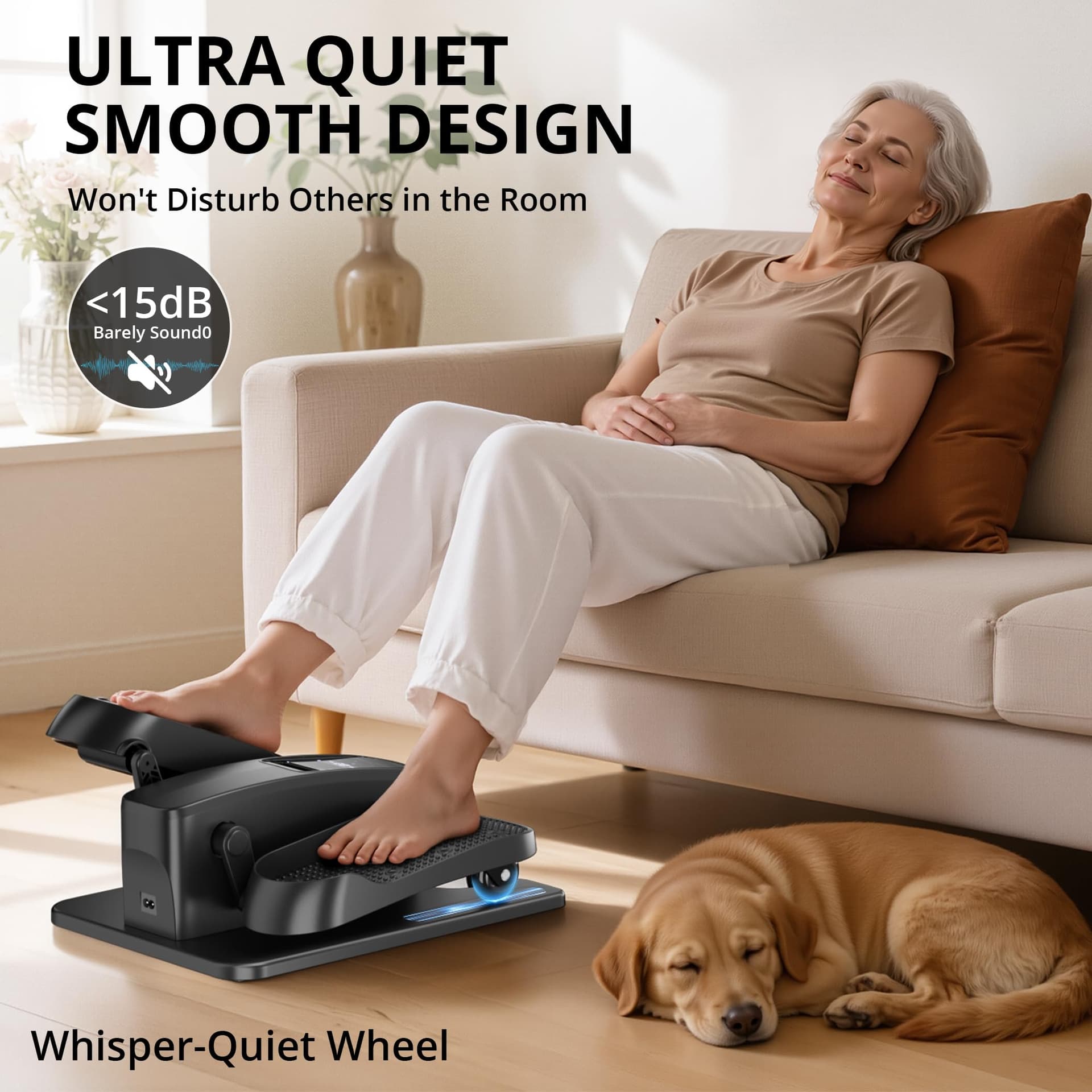 MOMODA Under Desk Elliptical Machine – Bild 8