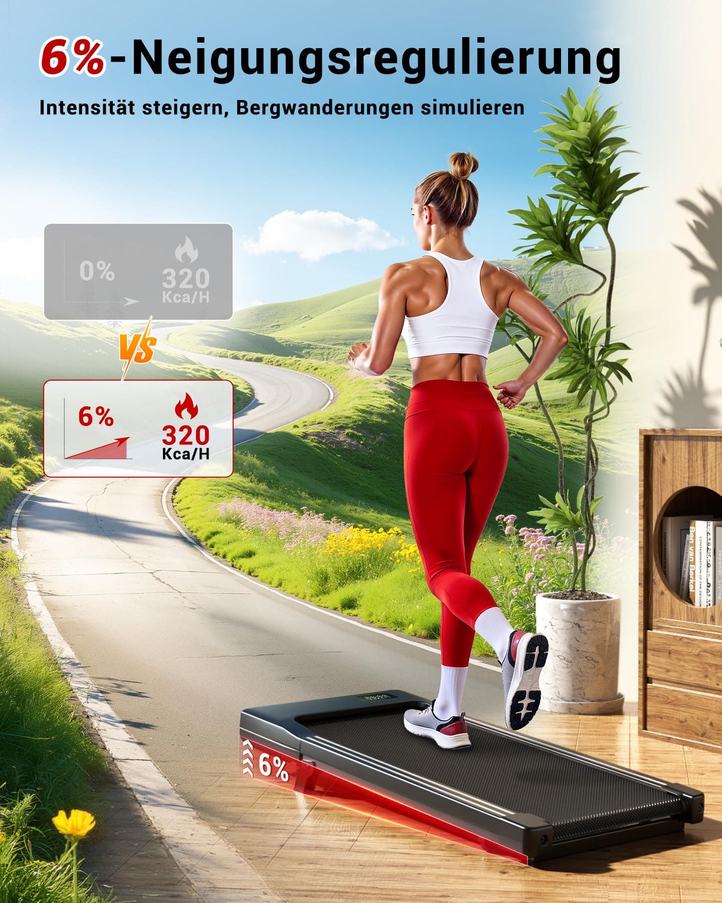 Superun Raceable Walking Pad – Bild 3