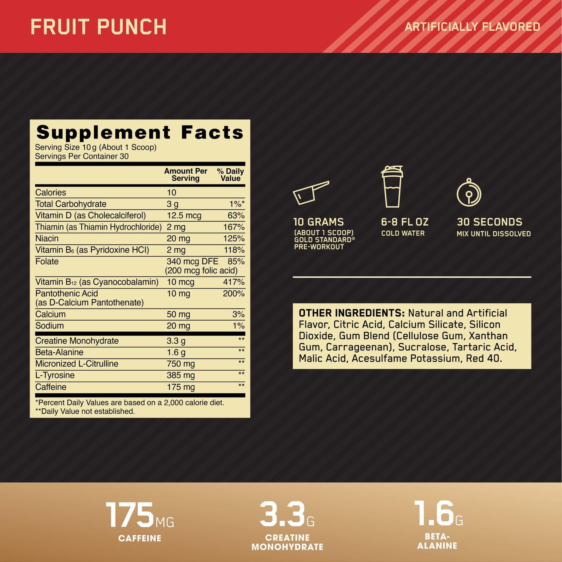 Optimum Nutrition Gold Standard Pre-Workout with Creatine – Bild 3