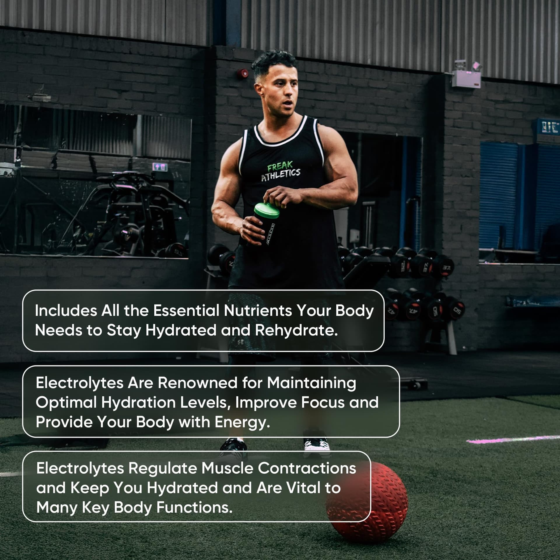 Freak Athletics Electrolytes Powder 250g – Bild 8
