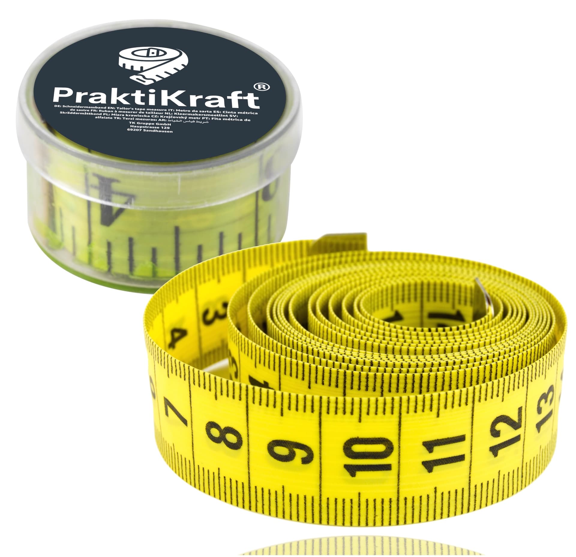 PraktiKraft PraktiKraft Maßband 150cm