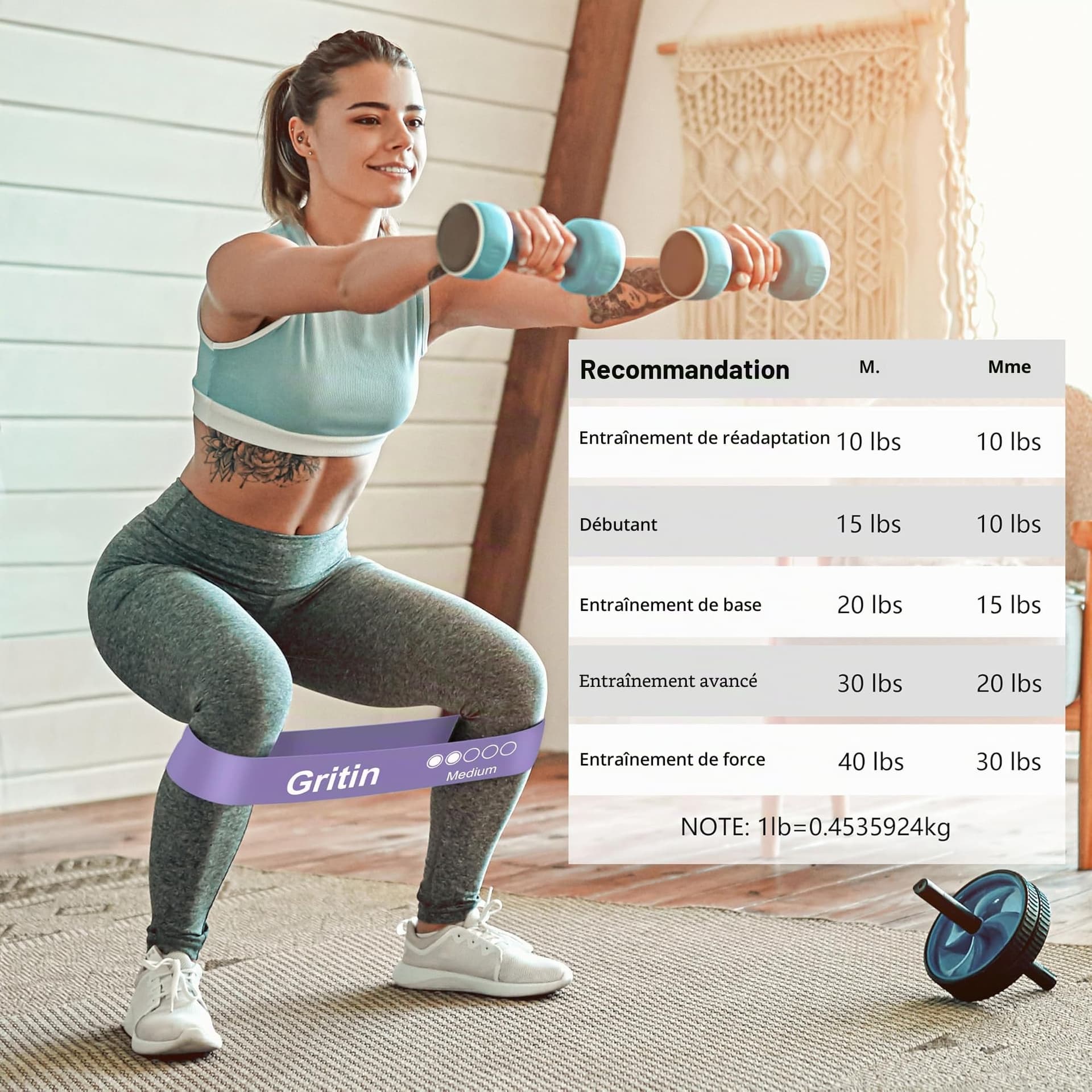 Gritin Elastici Fitness – Bild 5