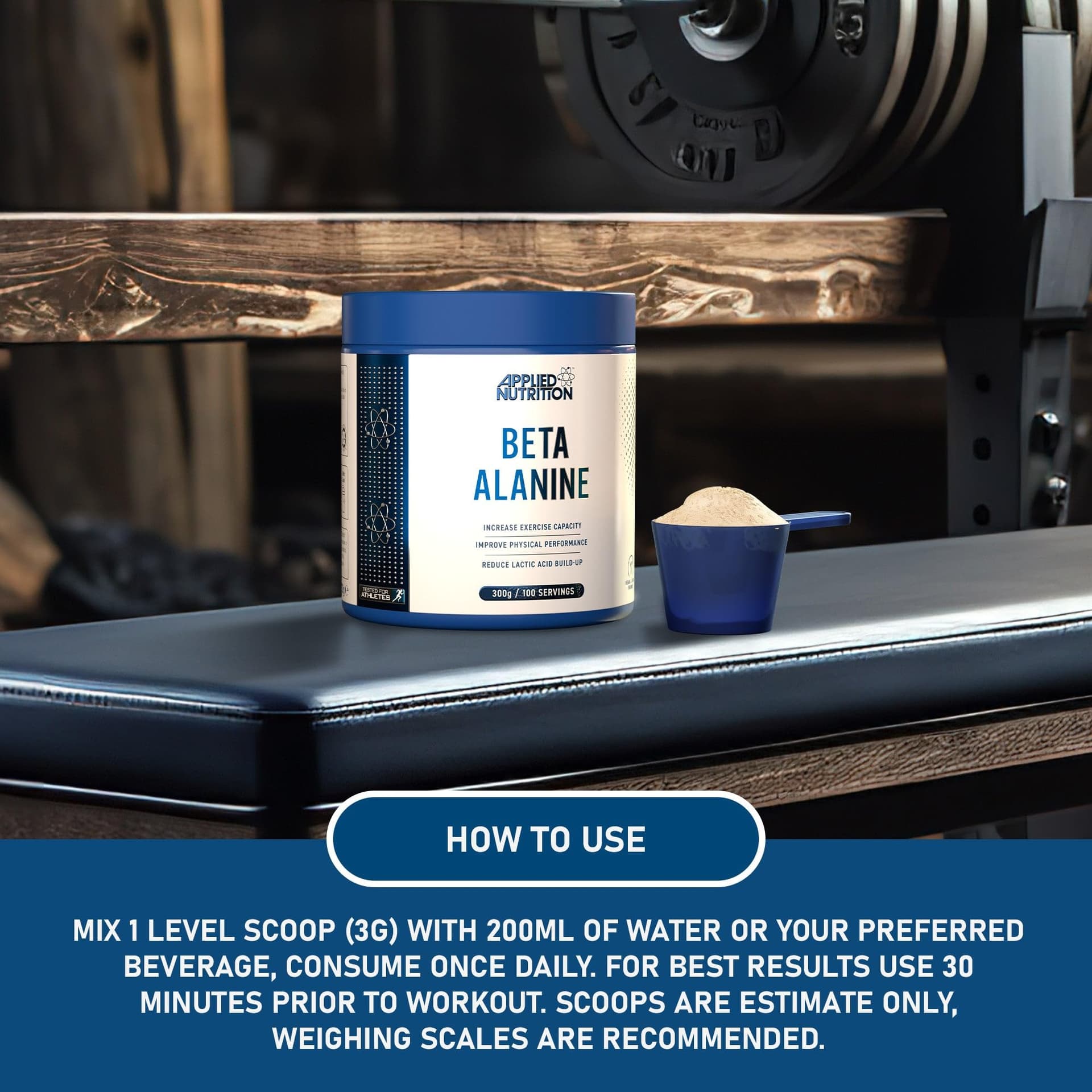 Applied Nutrition Beta-Alanine Amino Acid Pre Workout – Bild 5