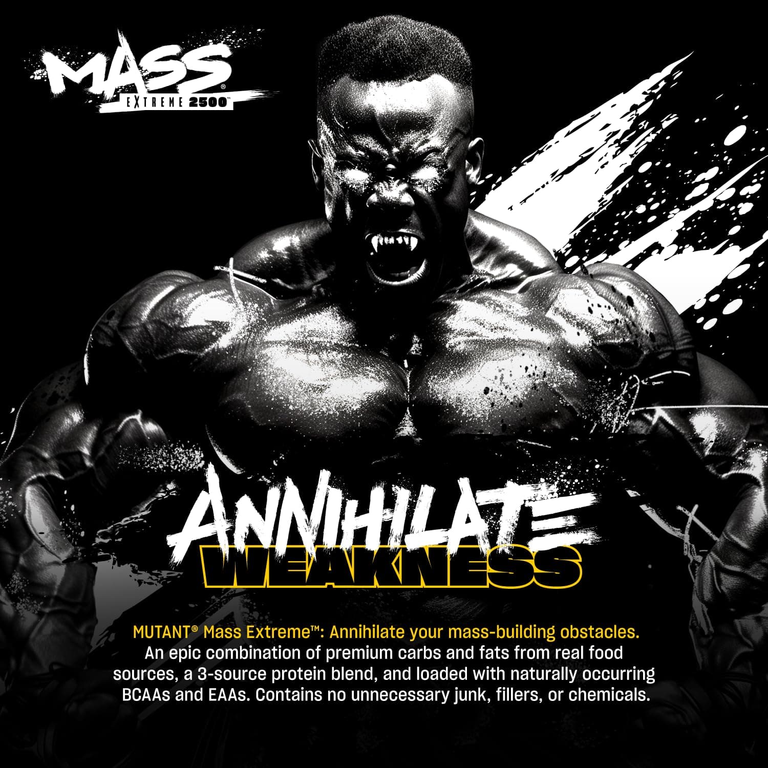 Mutant Mutant Mass Extreme 2500, Triple Chocolate - 5450g – Bild 4