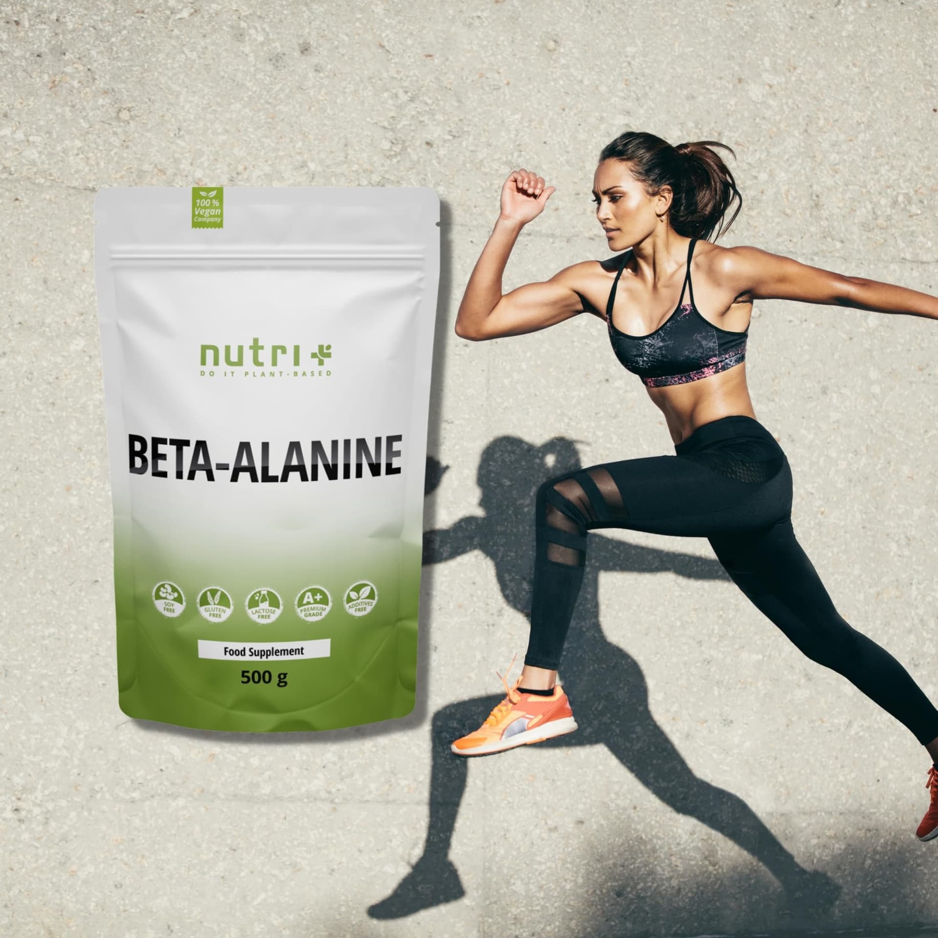 Nutri + Beta Alanin Pulver 500 g – Bild 7