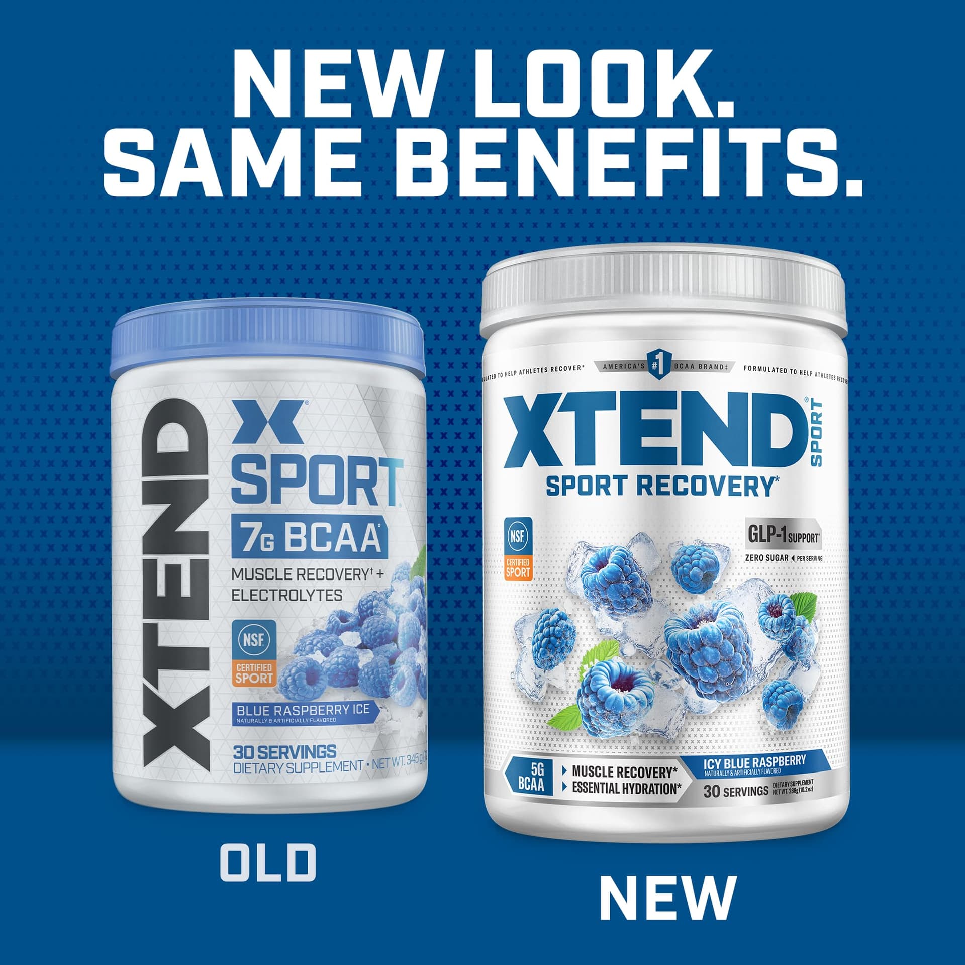 Scivation XTEND Sport BCAA Powder Blue Raspberry Ice – Bild 4