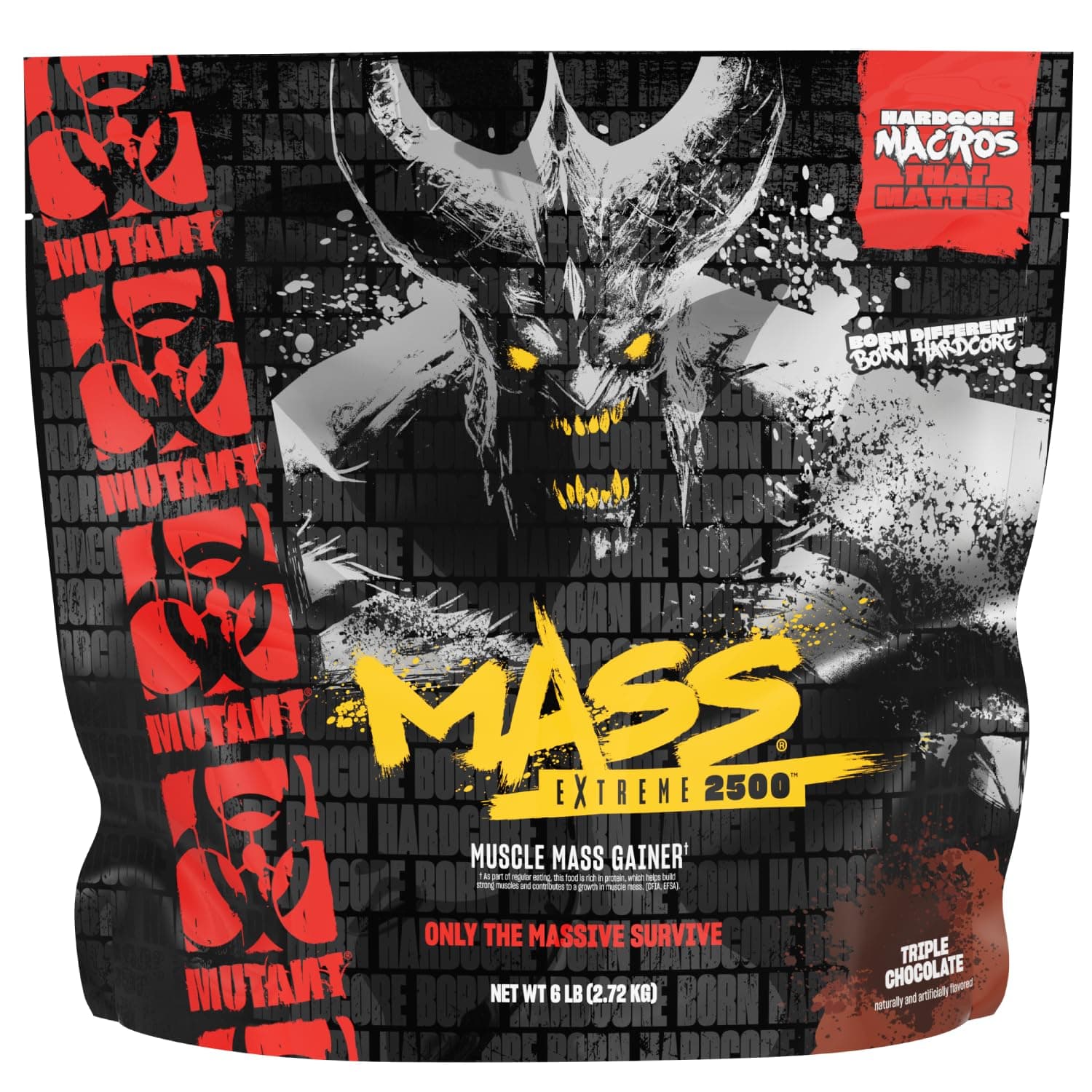 Mutant Mutant Mass Extreme 2500, Triple Chocolate - 2720g