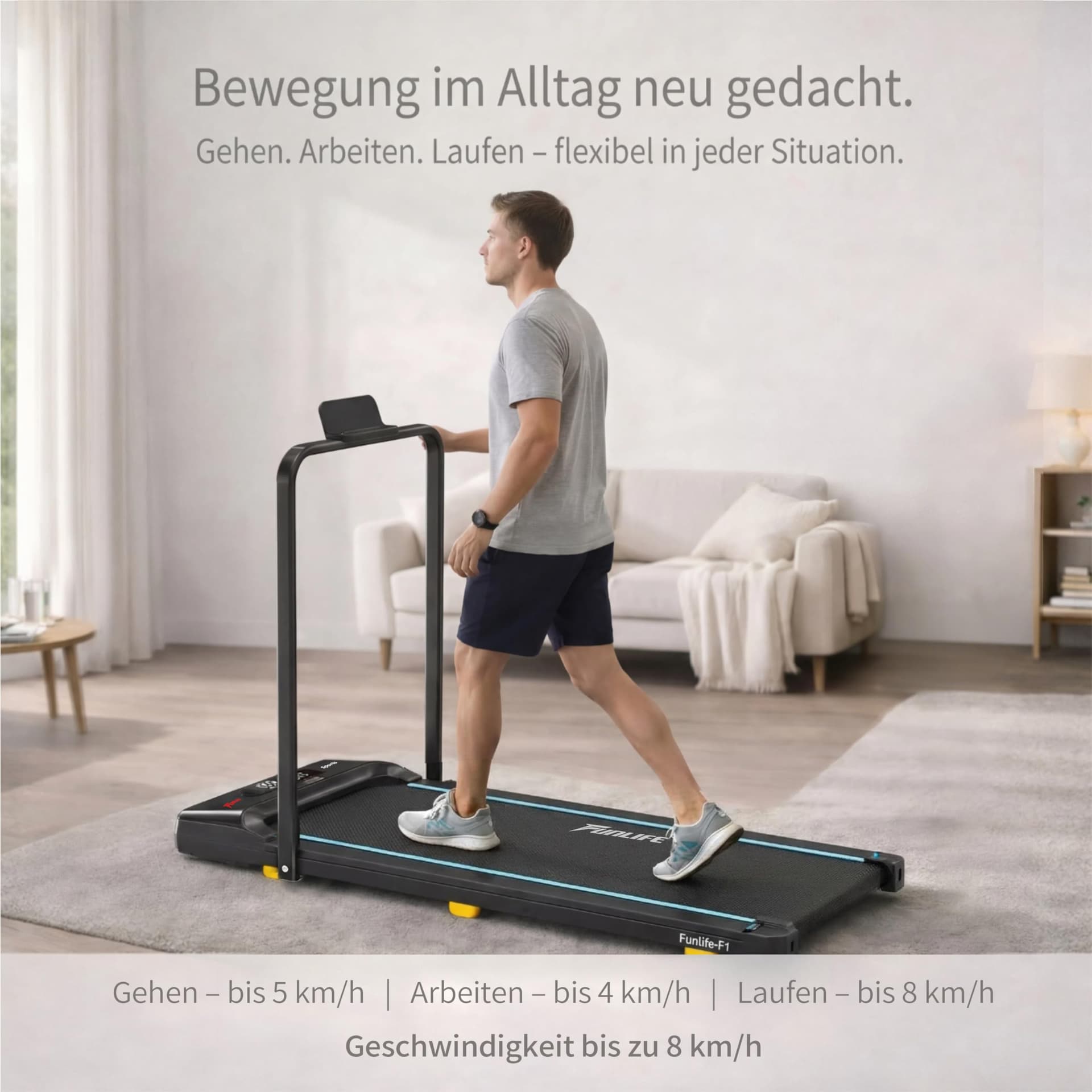FunLife F1 Laufband für Zuhause klappbar – Bild 7