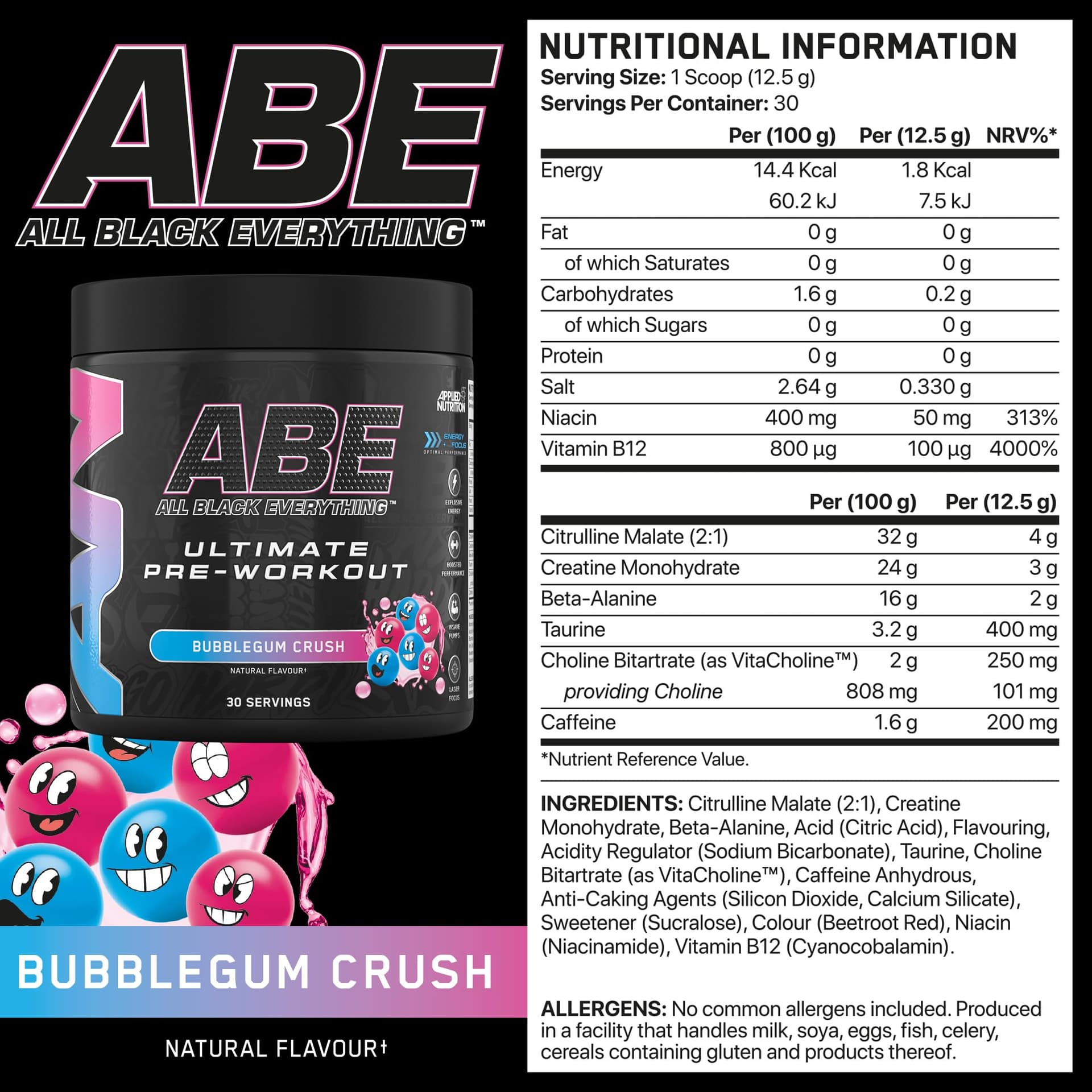 Applied Nutrition ABE Pre Workout – Bild 3