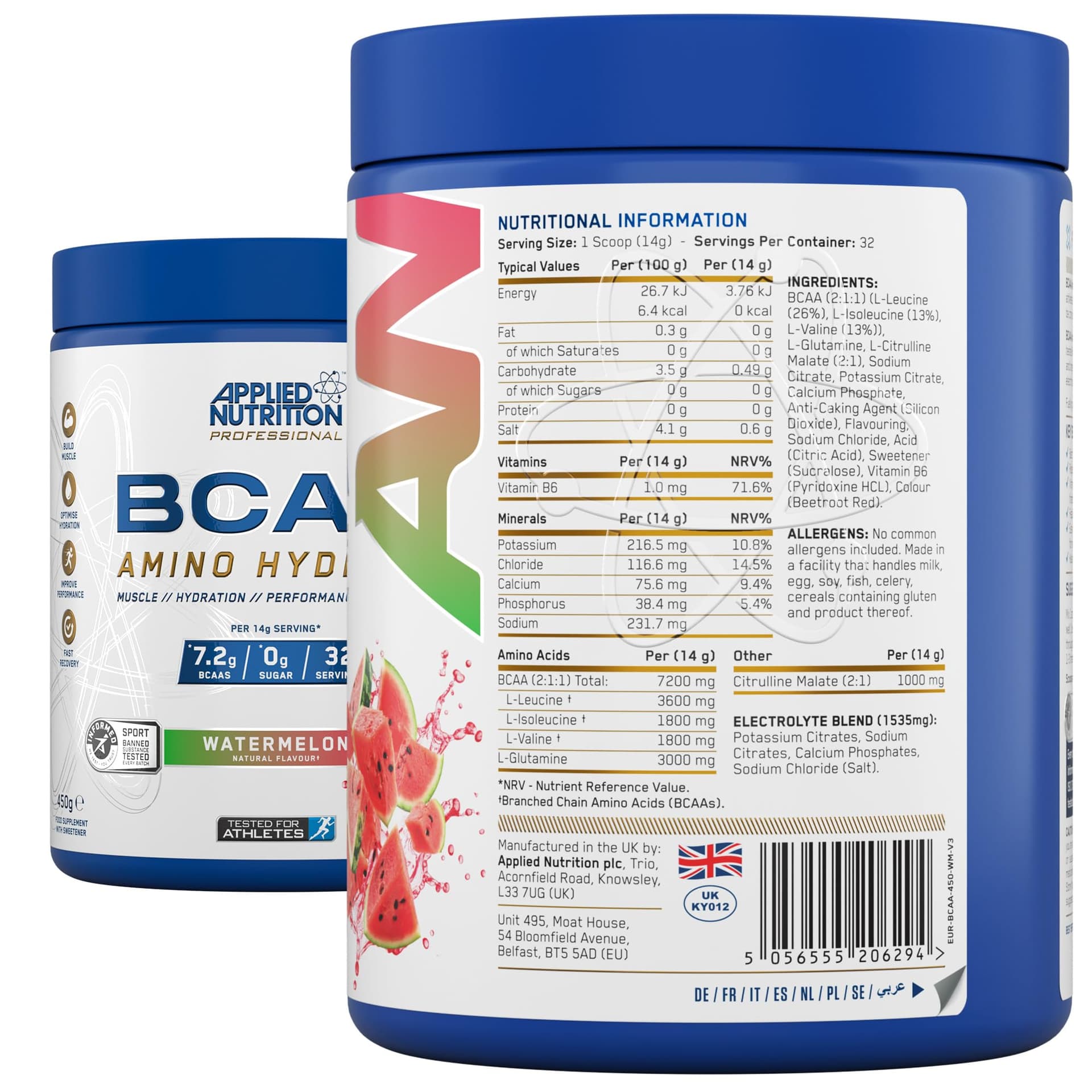 Applied Nutrition BCAA Powder – Bild 7