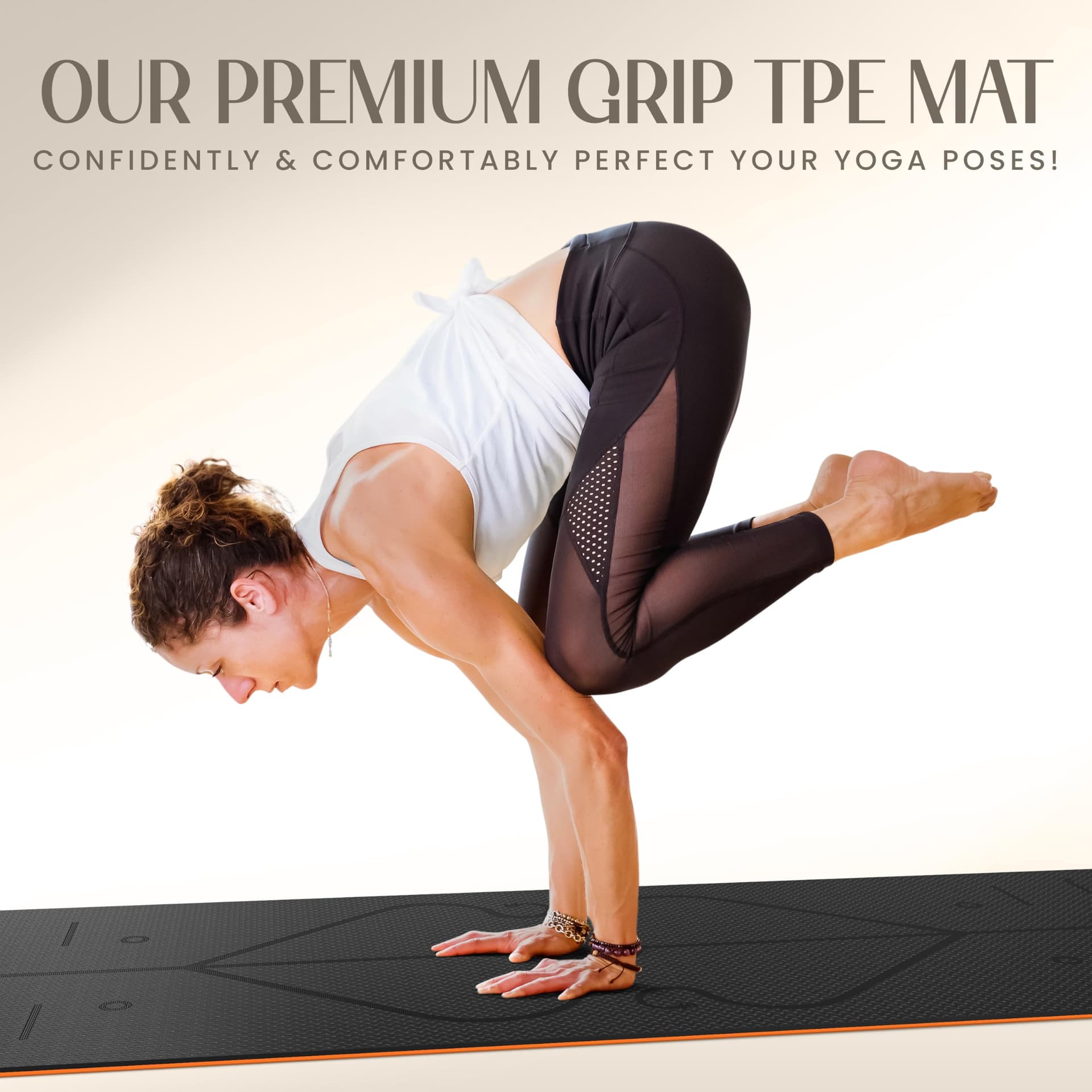 Yogii Tapis de Yoga 6 mm Antidérapant – Bild 2