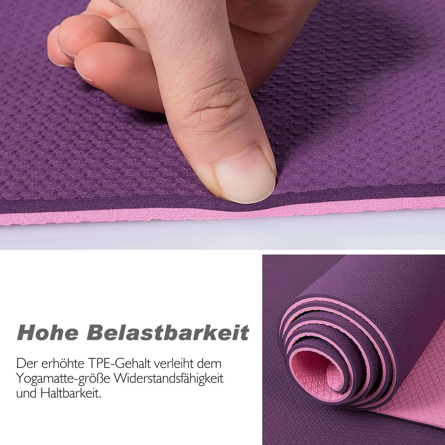 TOPLUS Gymnastikmatte TOPLUS Gymnastikmatte – Bild 2