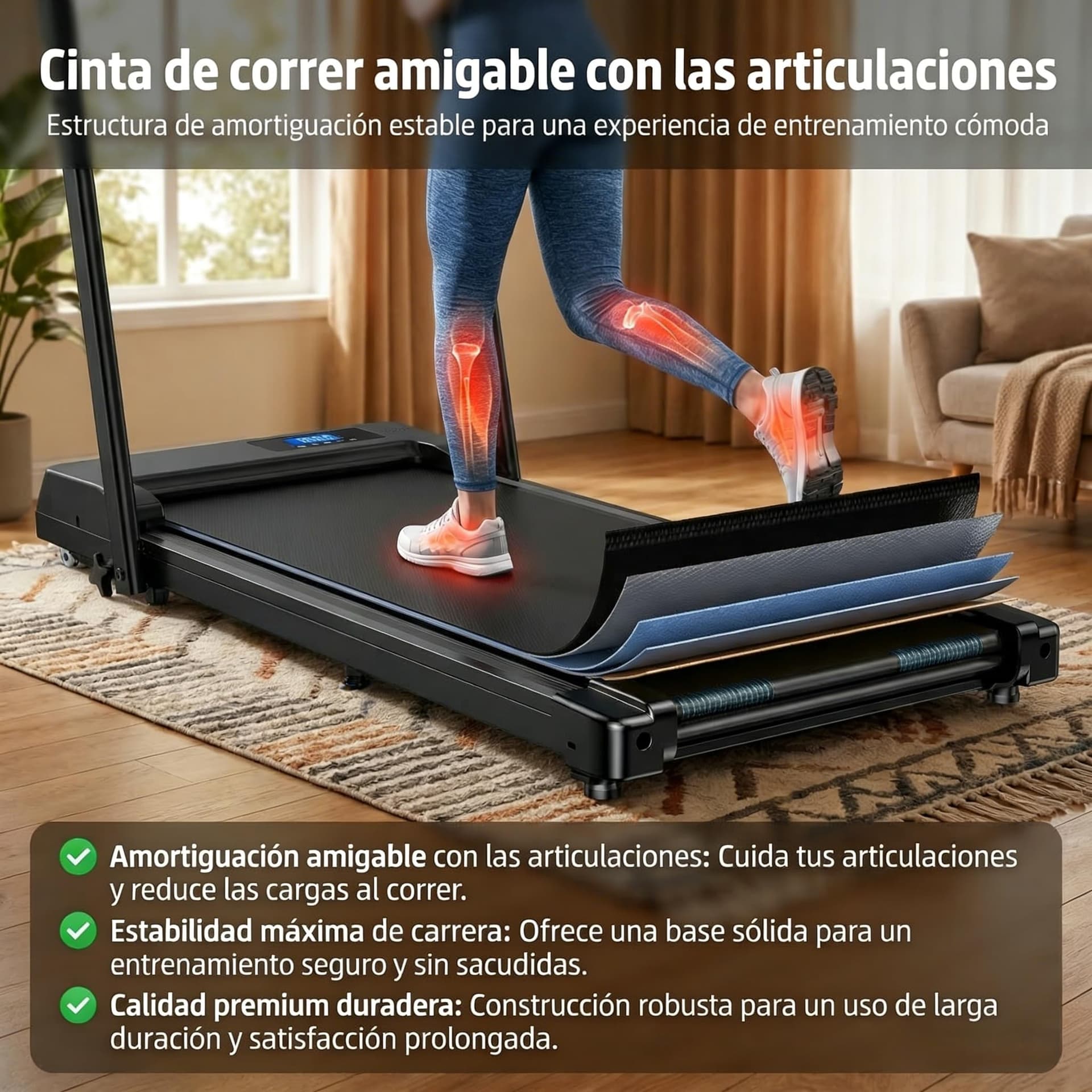VitaForge Cinta de Correr Eléctrica Plegable para – Bild 8