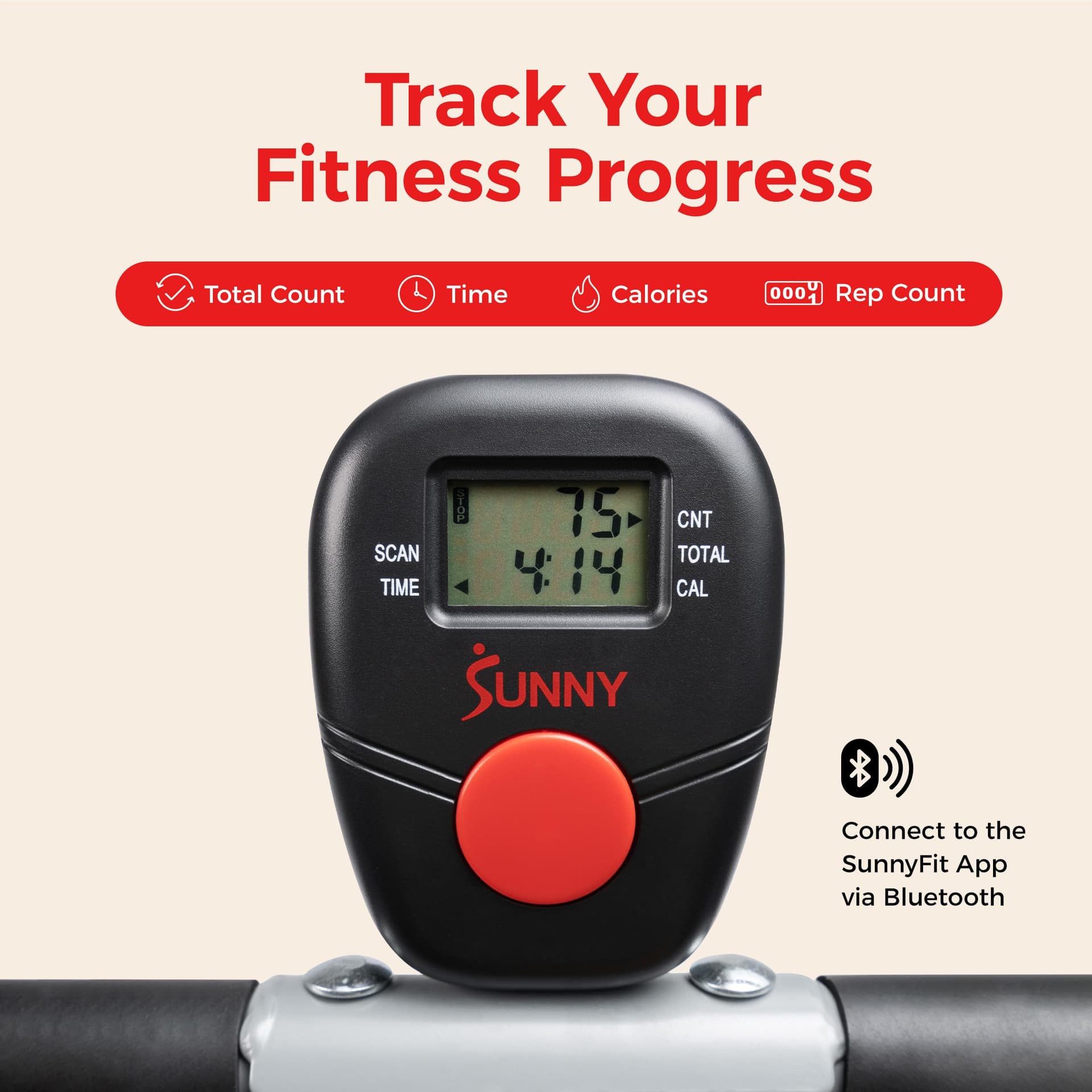 Sunny Health & Fitness Macchina per vogatore e squat – Bild 8