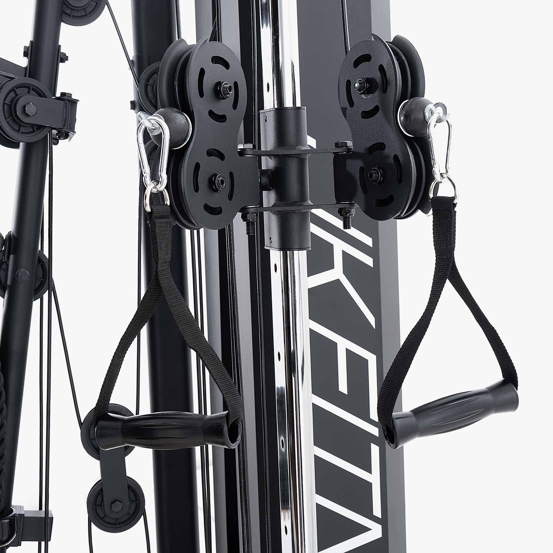 JK FITNESS [Stazione Multifunzione Con Double Pulley Laterale Pacco Pesi 80Kg – Bild 7