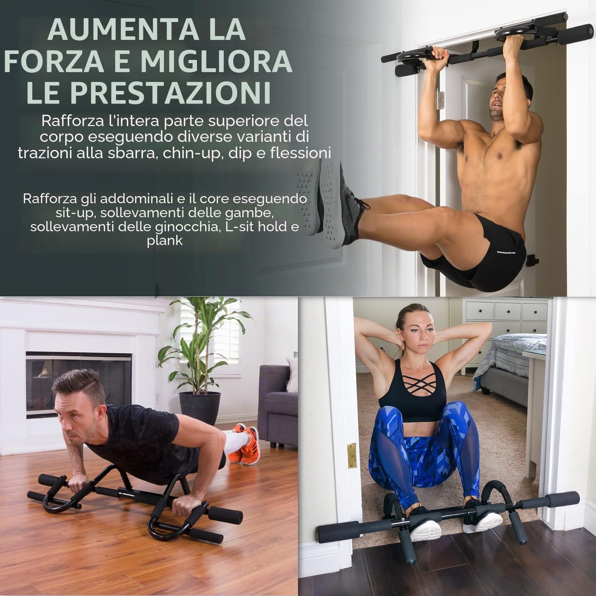 ProsourceFit Multi-Grip Chin-Up/Pull-Up Bar – Bild 6
