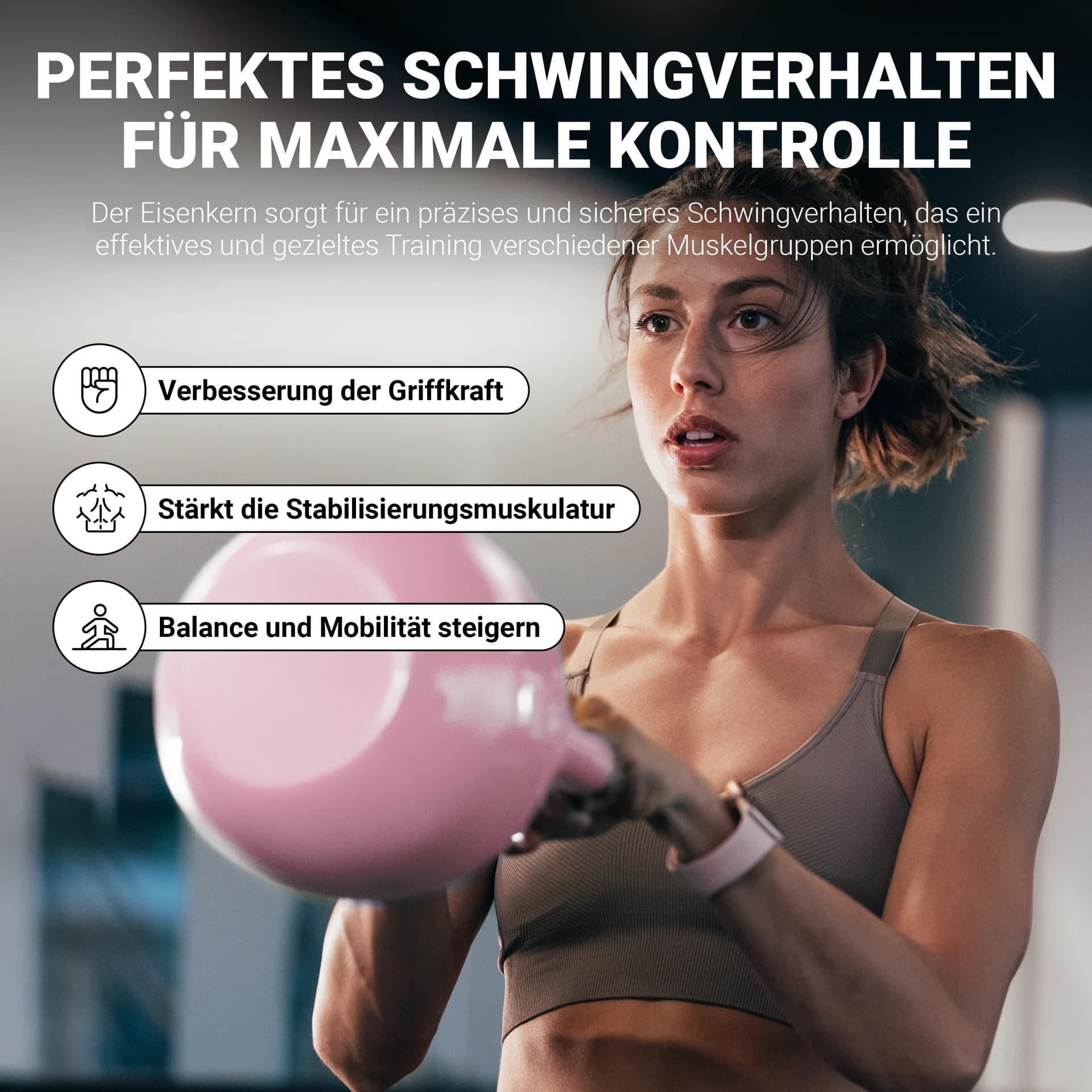 MSPORTS Kettlebell Competition 8 kg – Bild 3