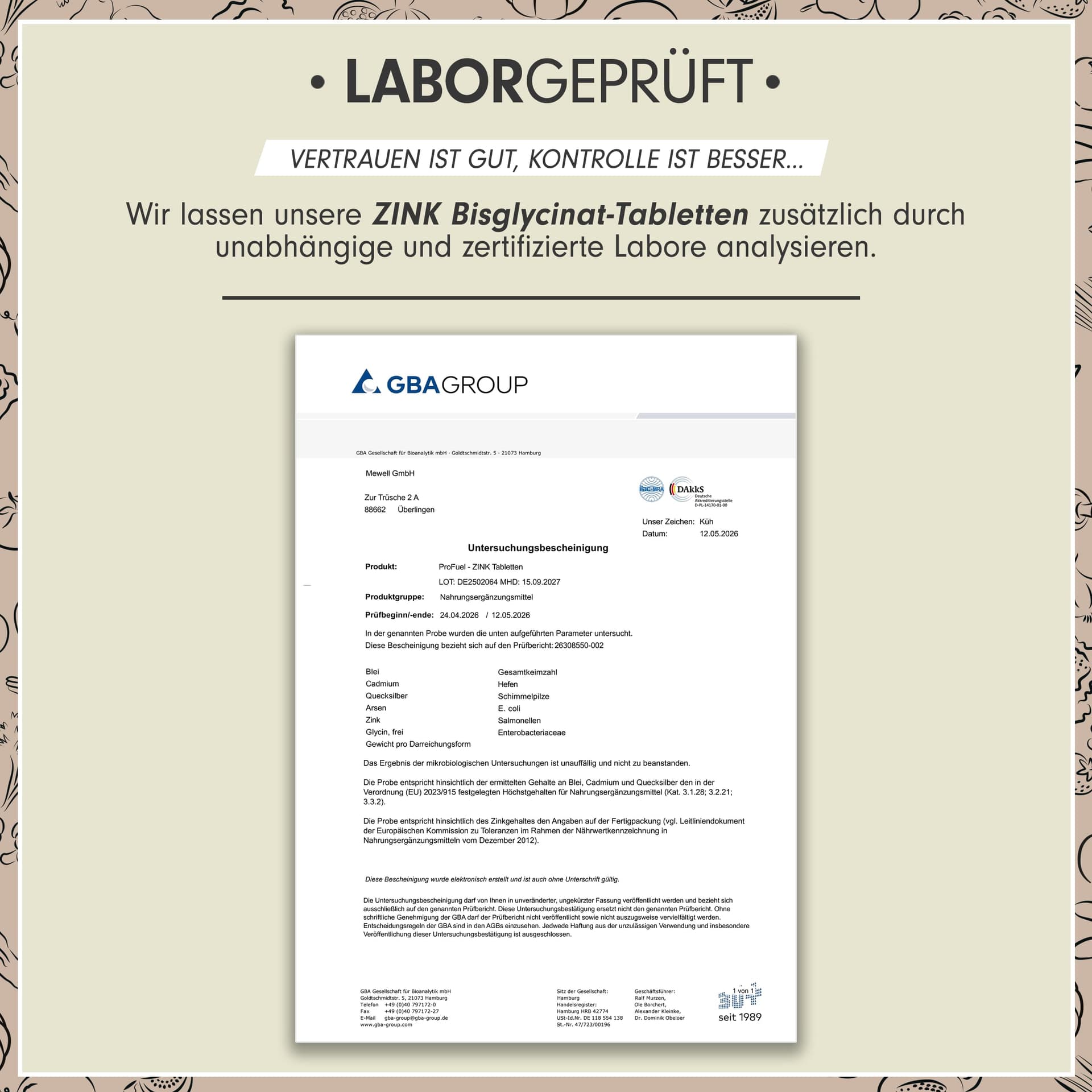 ProFuel Zink 25mg - 365 Tabletten – Bild 5