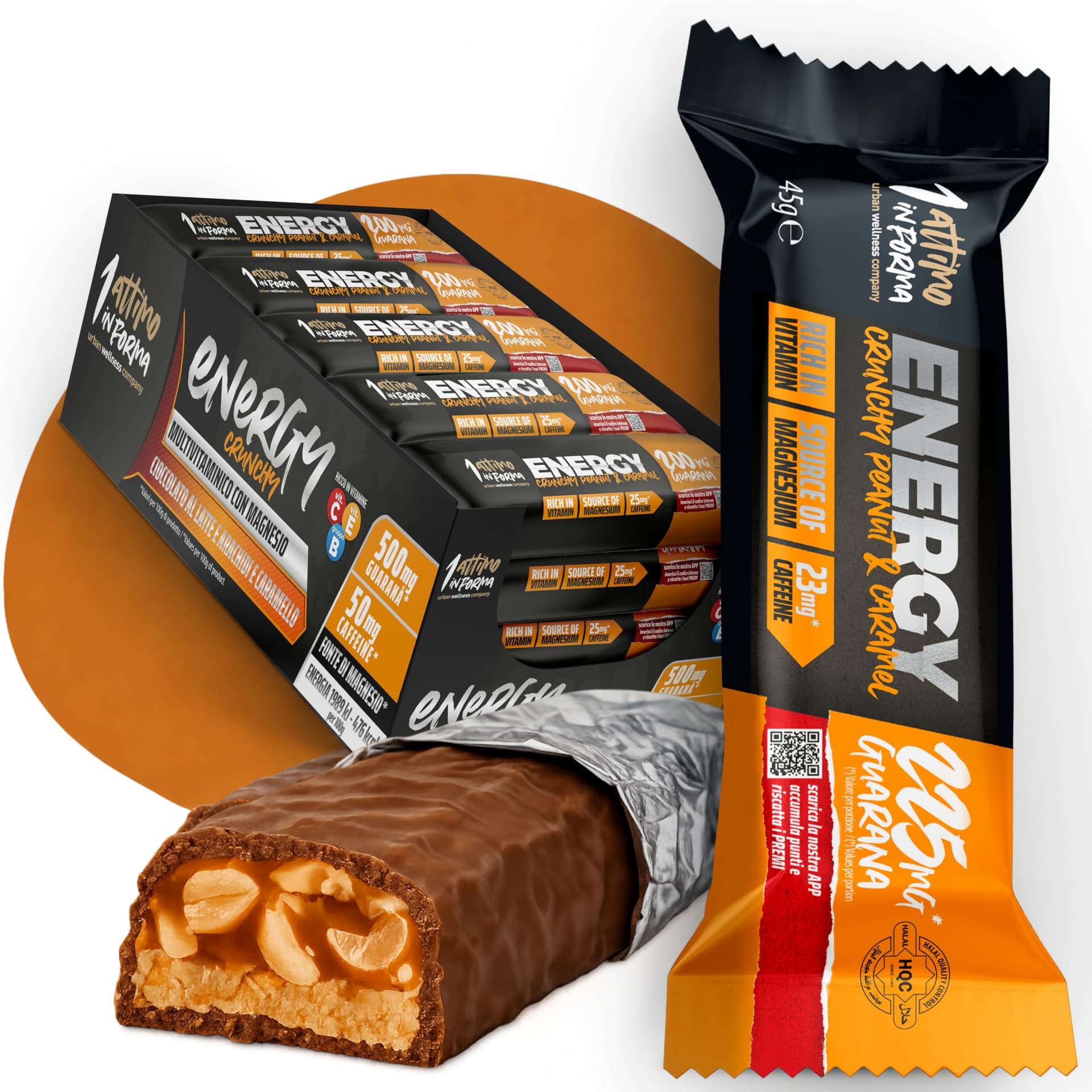 1 ATTIMO IN FORMA Barrette Energetiche Crunchy 24x45g