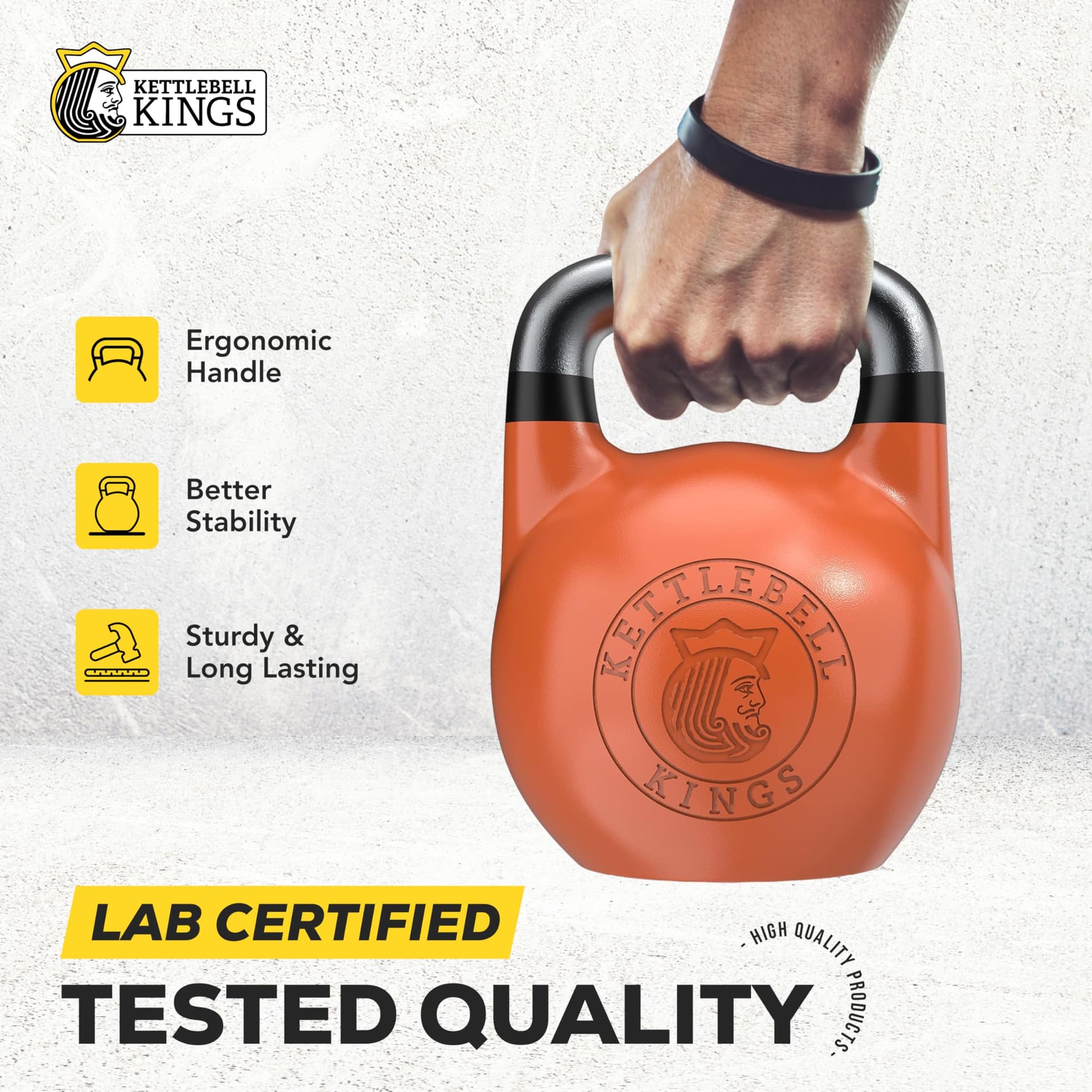 Kettlebell Kings Competition Kettlebells Weight - 33mm handle - 30 KG – Bild 5