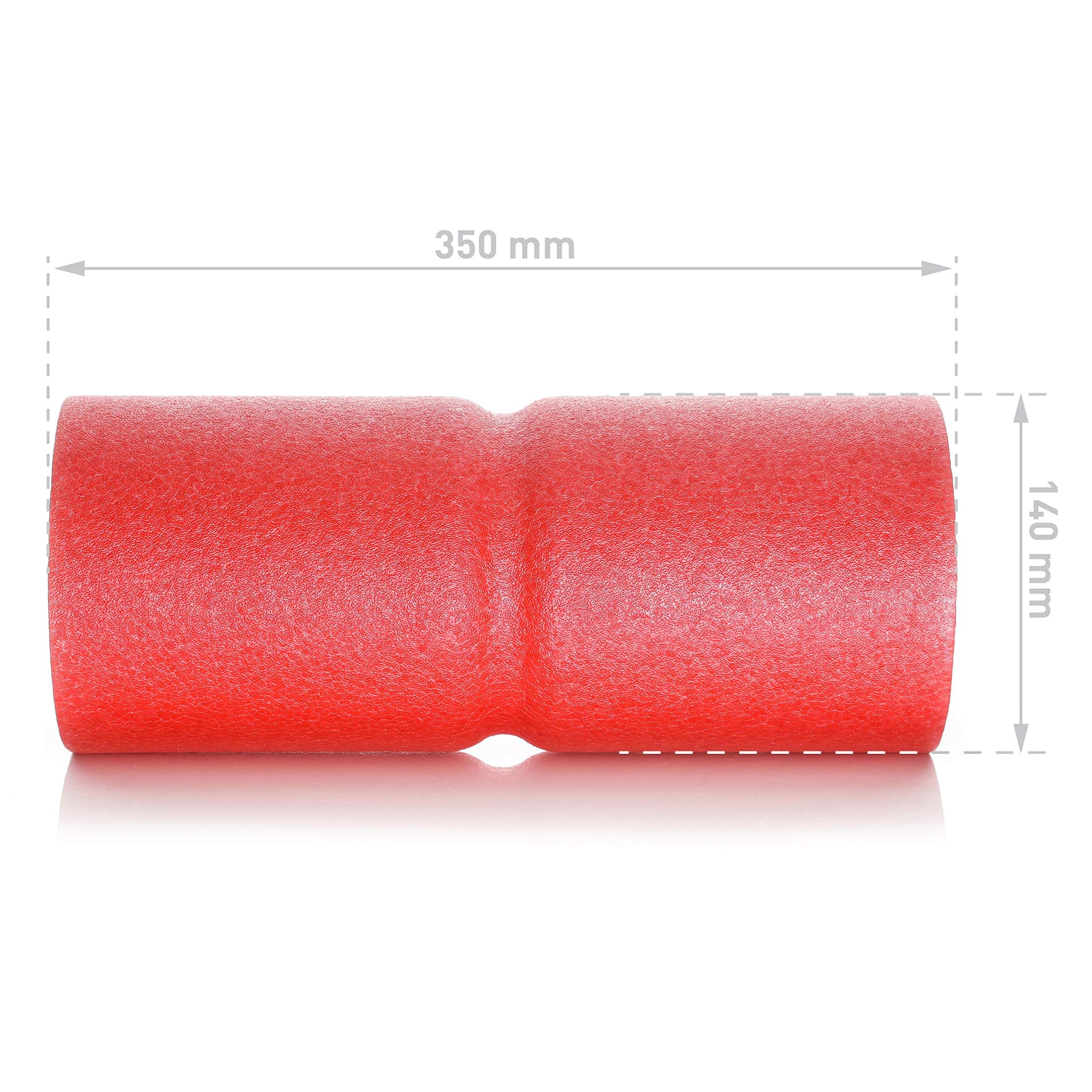 BODYMATE Foam Roller CARE Medium Hard 35 x 14 cm for Spine – Bild 5