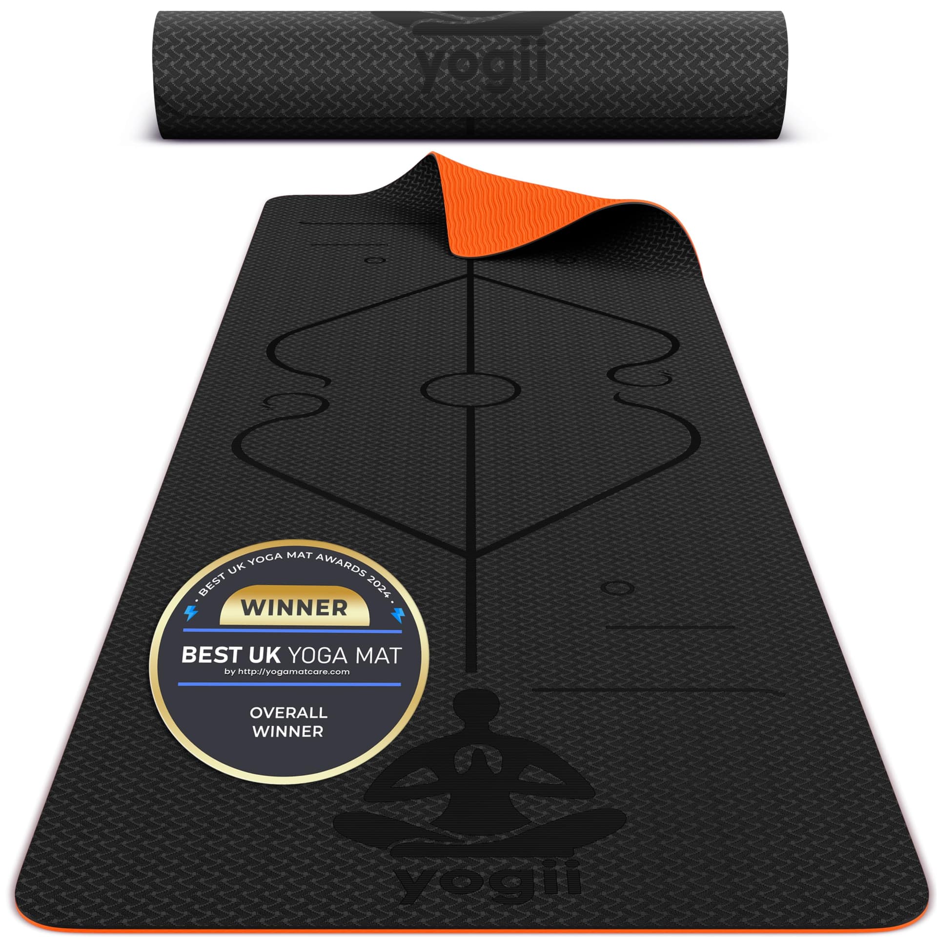 Yogii Tapis de Yoga 6 mm Antidérapant – Bild 4