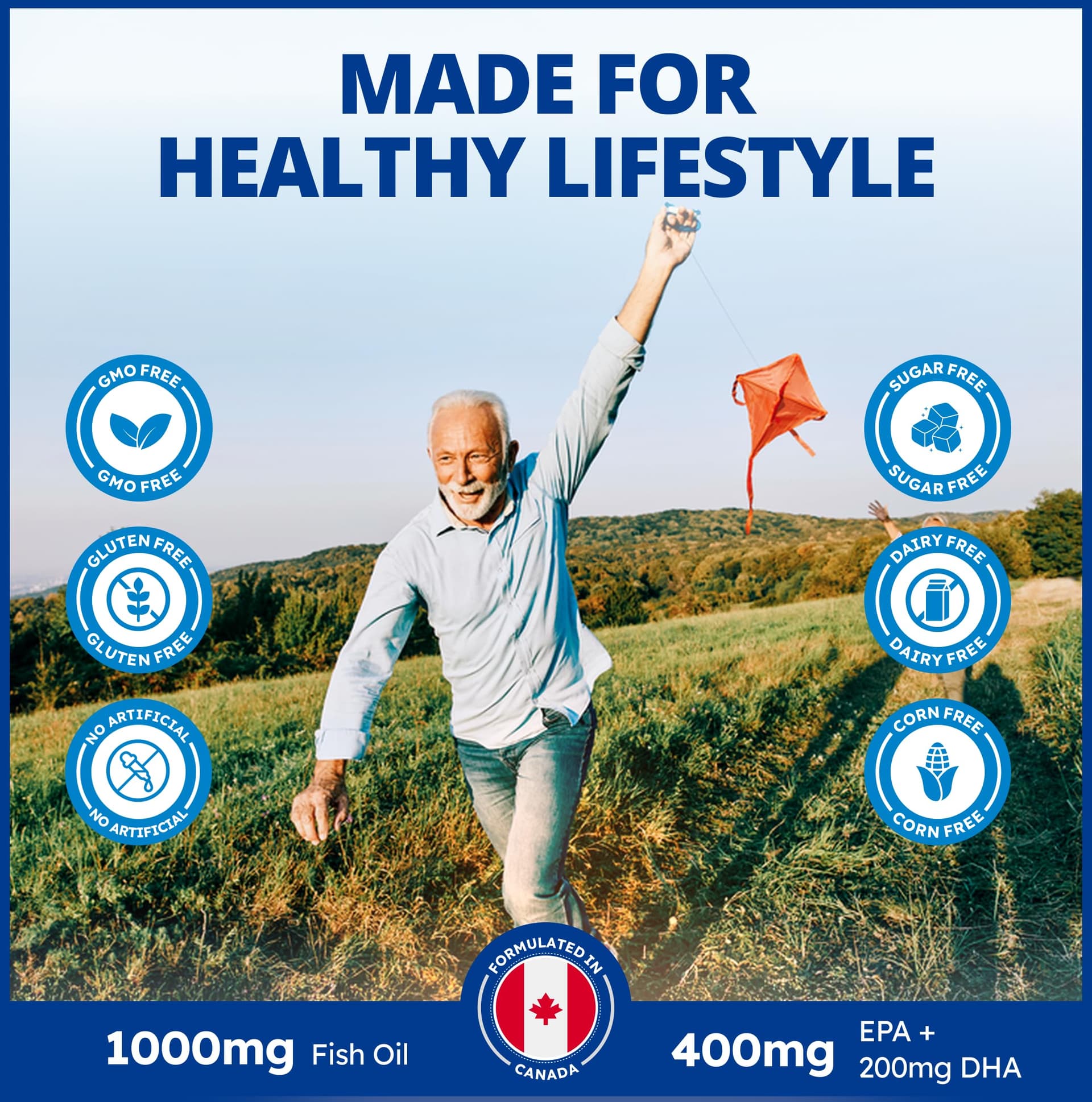 CanPrev Omega-Pro Essential HP 40/20, 90 Softgels 30-Day Supply - 1000mg – Bild 6