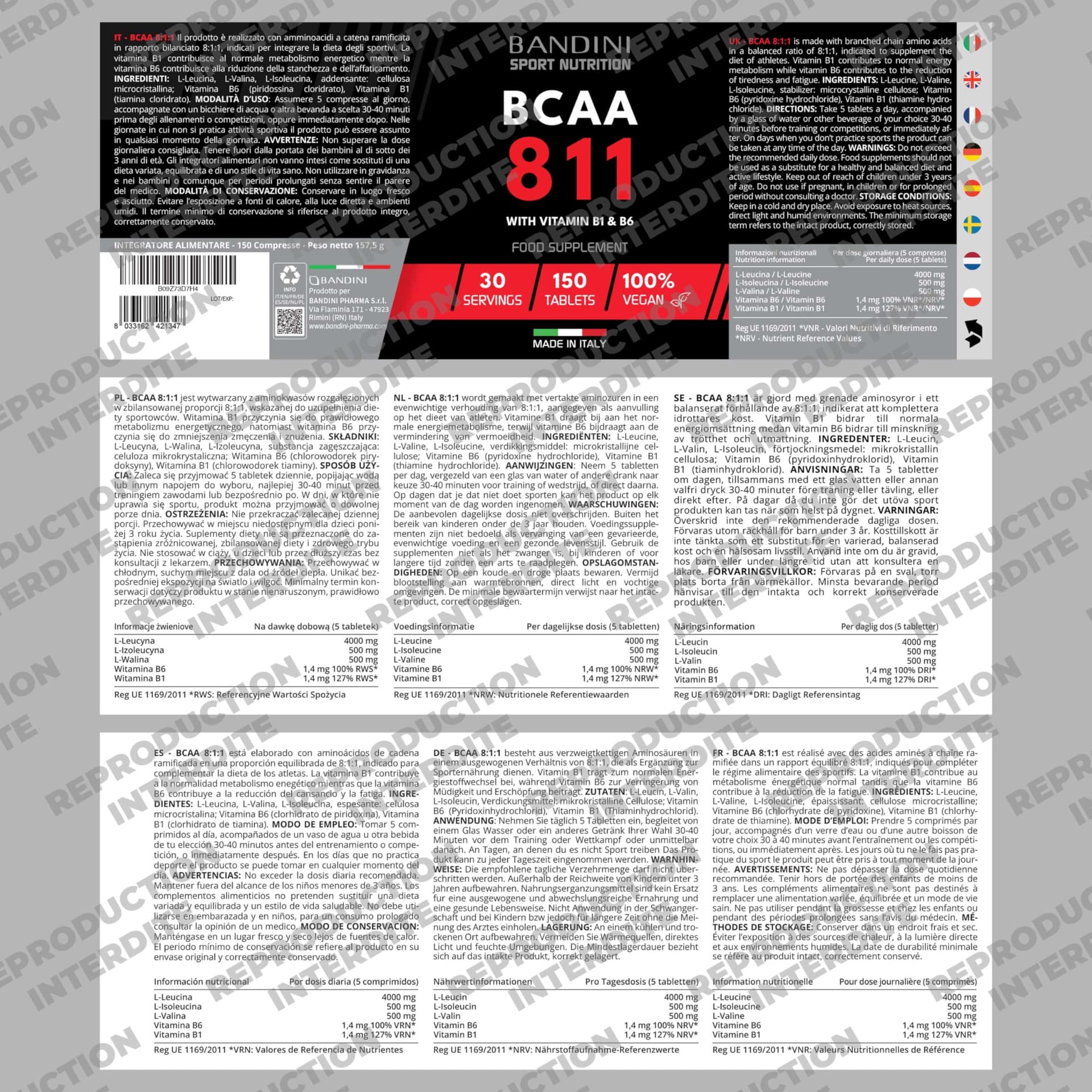 Bandini ® BCAA 8.1.1 – Bild 5